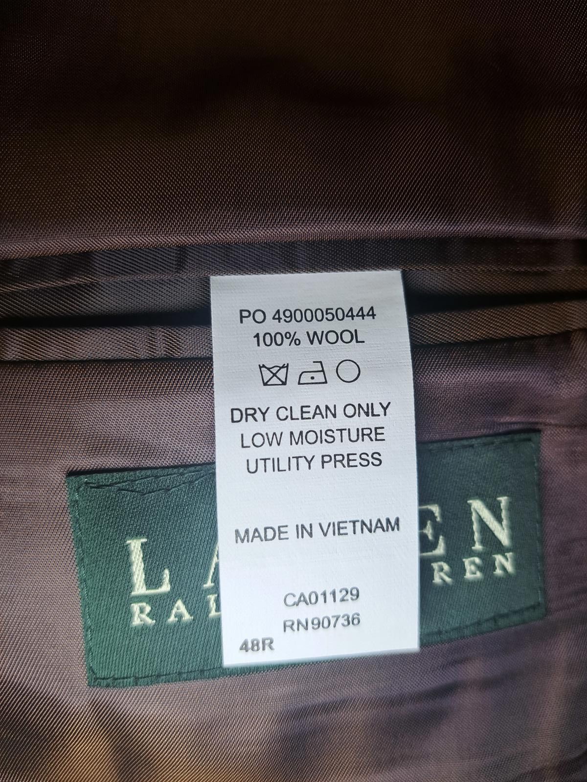 Polo Ralph Lauren Ralph Lauren Sport Coat 48R Green Multicolor Shepards Check Size 48R - 3 Thumbnail