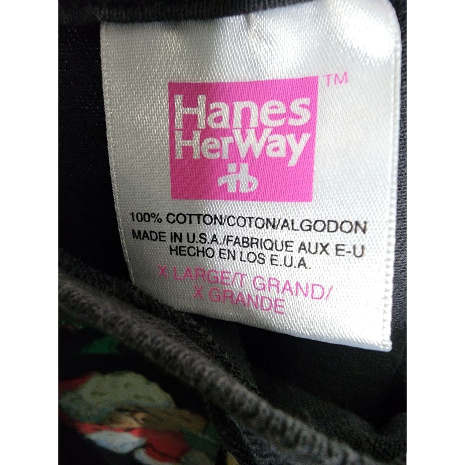 Hanes VINTAGE Hanes T Shirt Christmas Puff Paint Womens XL Blue Cat Bear Holiday Ugly Sweater 90s Mens? Girls? Wait. Size XL / US 12-14 / IT 48-50 - 4 Thumbnail
