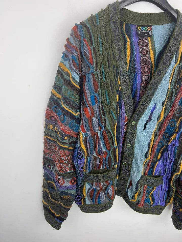 Coogi Vintage COOGI Australia Knit Cardigan Sweater RARE Size M Size US M / EU 48-50 / 2 - 10 Thumbnail