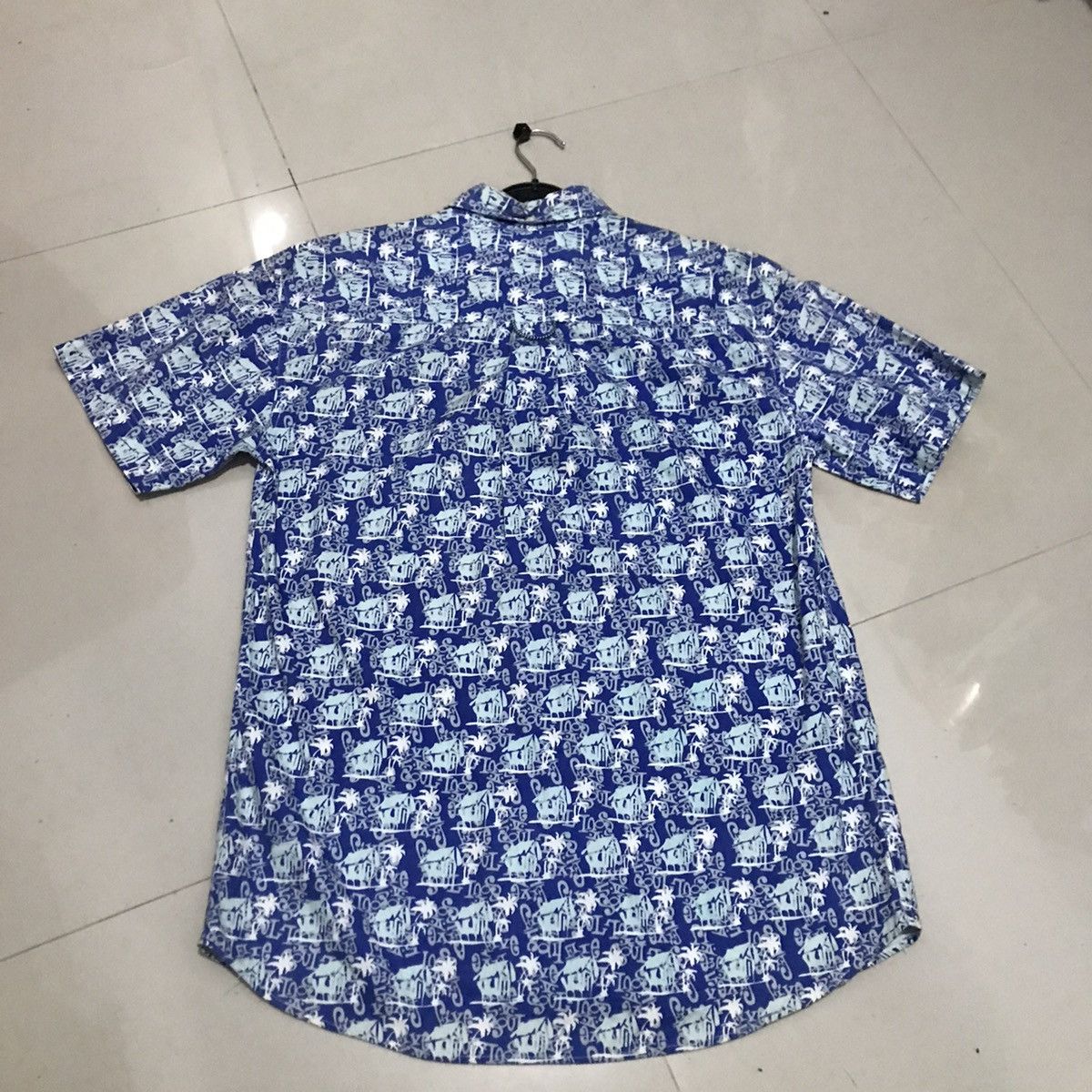 Triple 5 Soul × Vintage Vtg Triple 5 Five Soul Brooklyn NYC Navy S/S Button up hawai Size US M / EU 48-50 / 2 - 20 Thumbnail