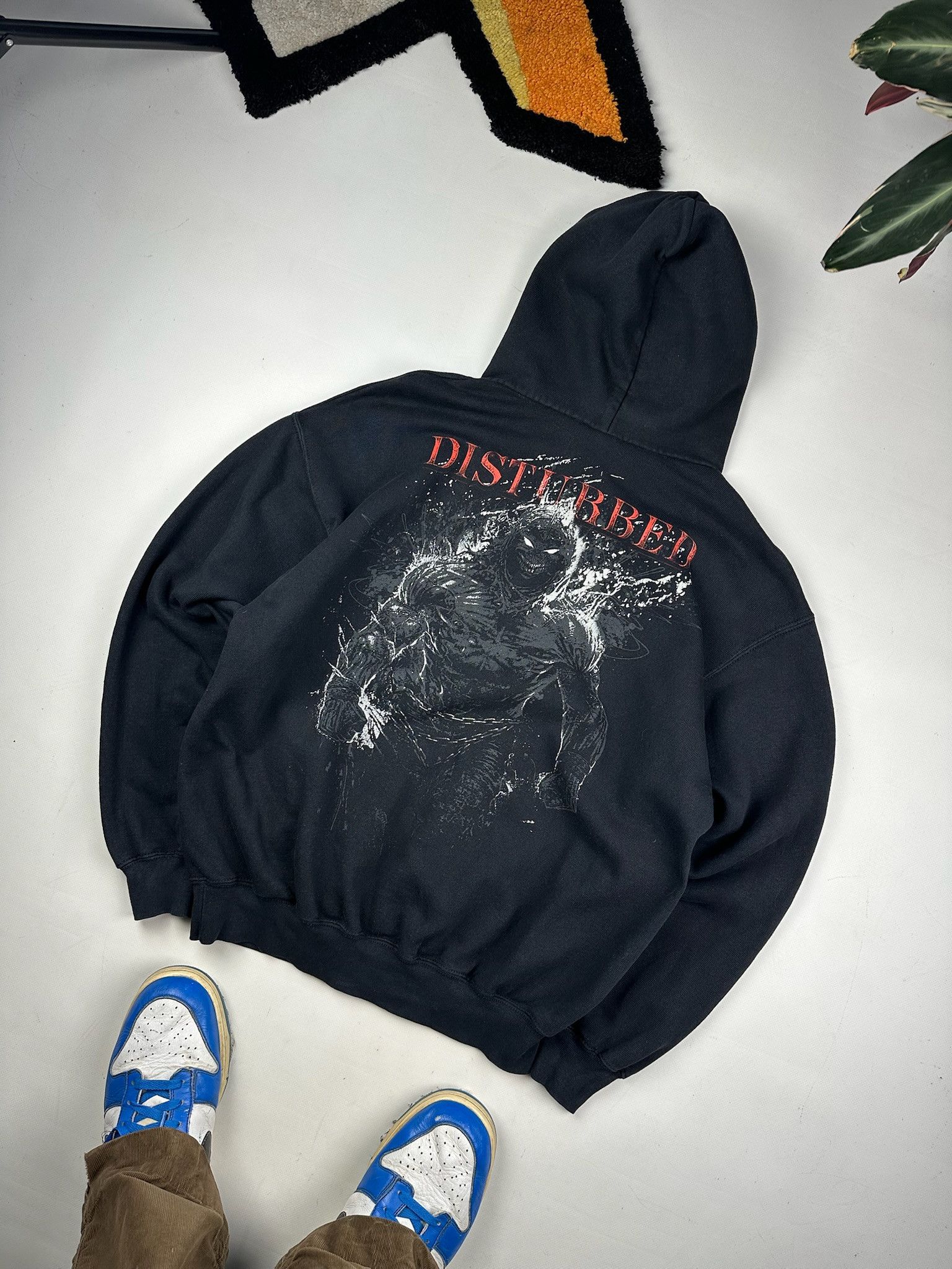 Band Tees Vintage Disturbed Band Black Hoodie (System of a Down) Size US M / EU 48-50 / 2 - 1 Thumbnail