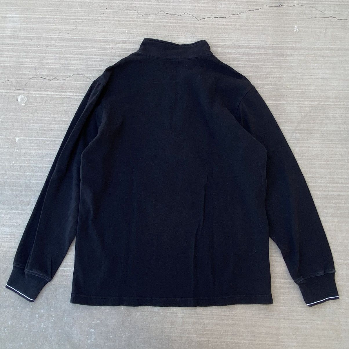 Supreme Supreme World Famous Half Zip Pullover Black 2017 Sweatshirt Size US M / EU 48-50 / 2 - 3 Thumbnail
