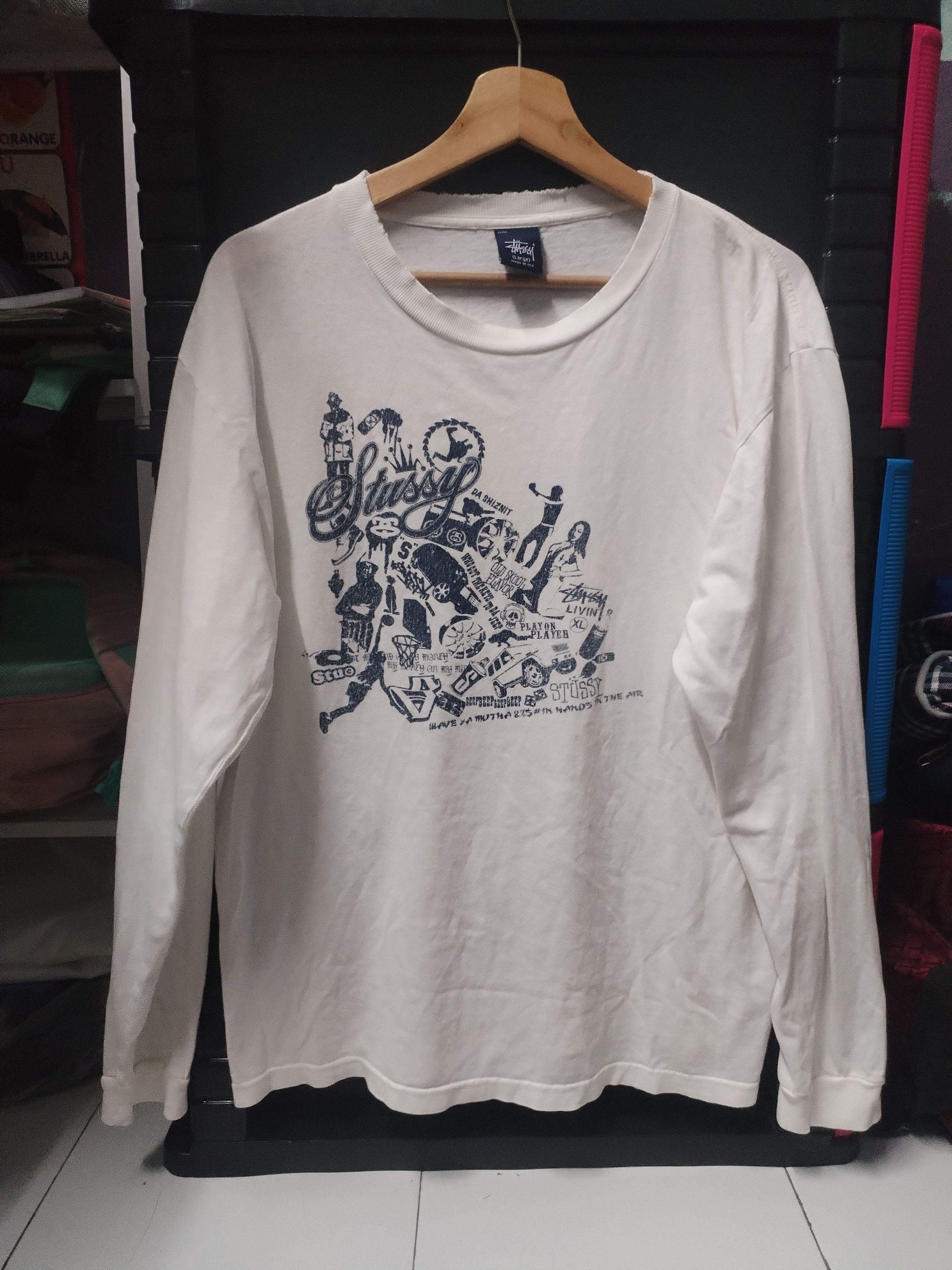 Stussy Stussy Raglan Thermal/ DESERT CAMO | Grailed