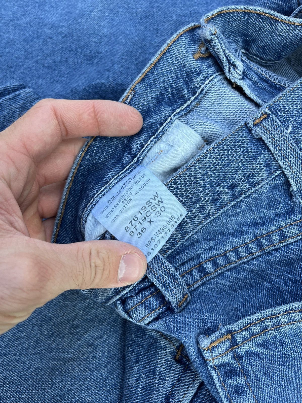 Rustler × Vintage Vintage 00’s Rustler Baggy Jeans Size US 36 / EU 52 - 9 Thumbnail
