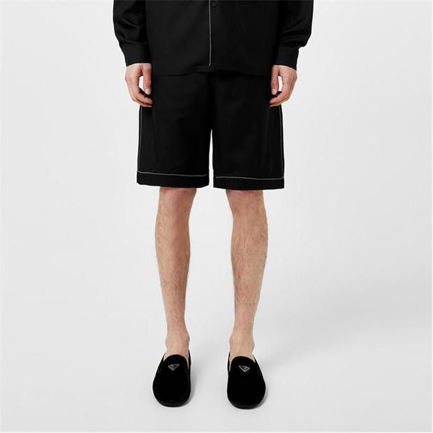 Prada PRADA Logo Pyjama Shorts - M Size US 30 / EU 46 - 2 Thumbnail