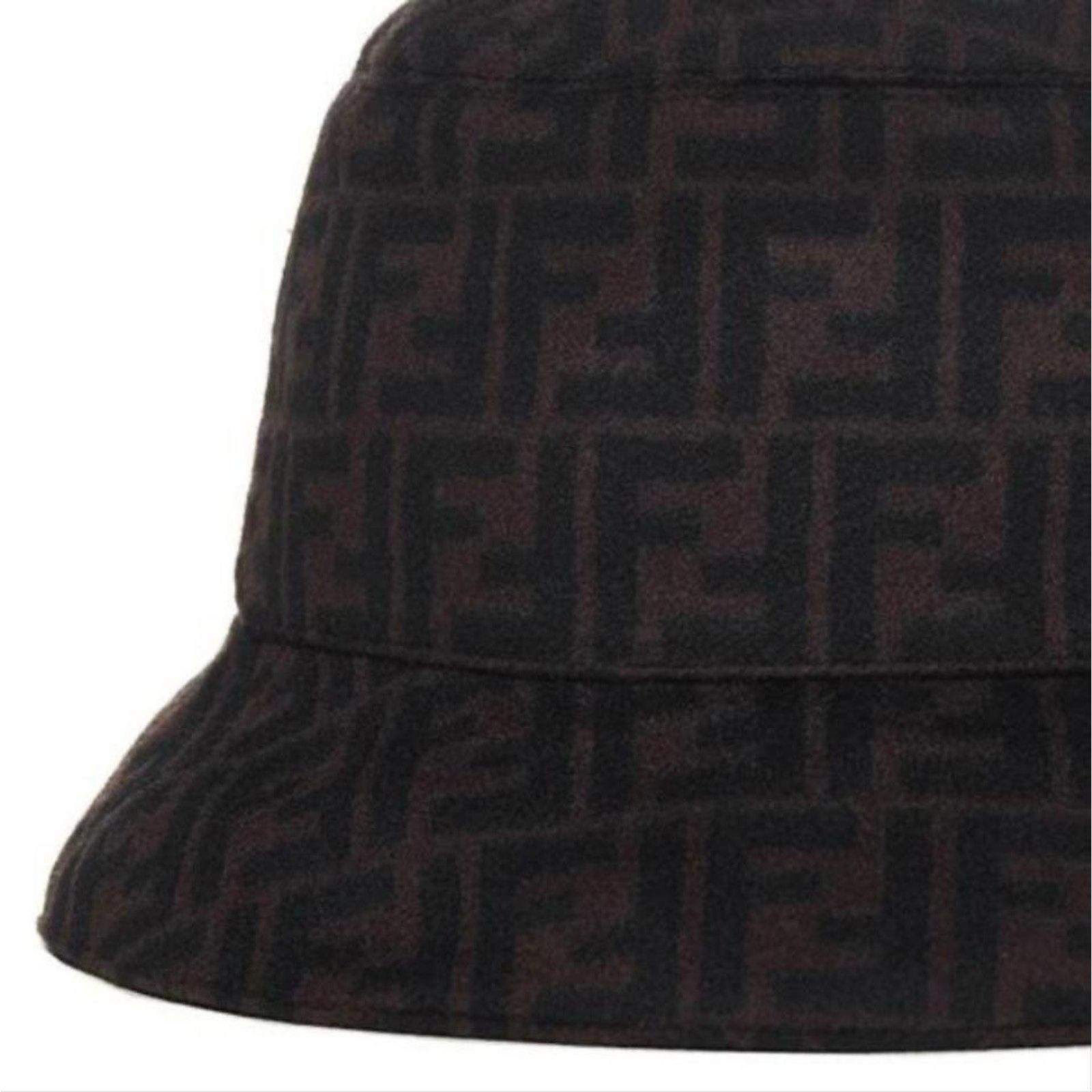 Fendi FF logo motif bucket hat Size ONE SIZE - 2 Thumbnail