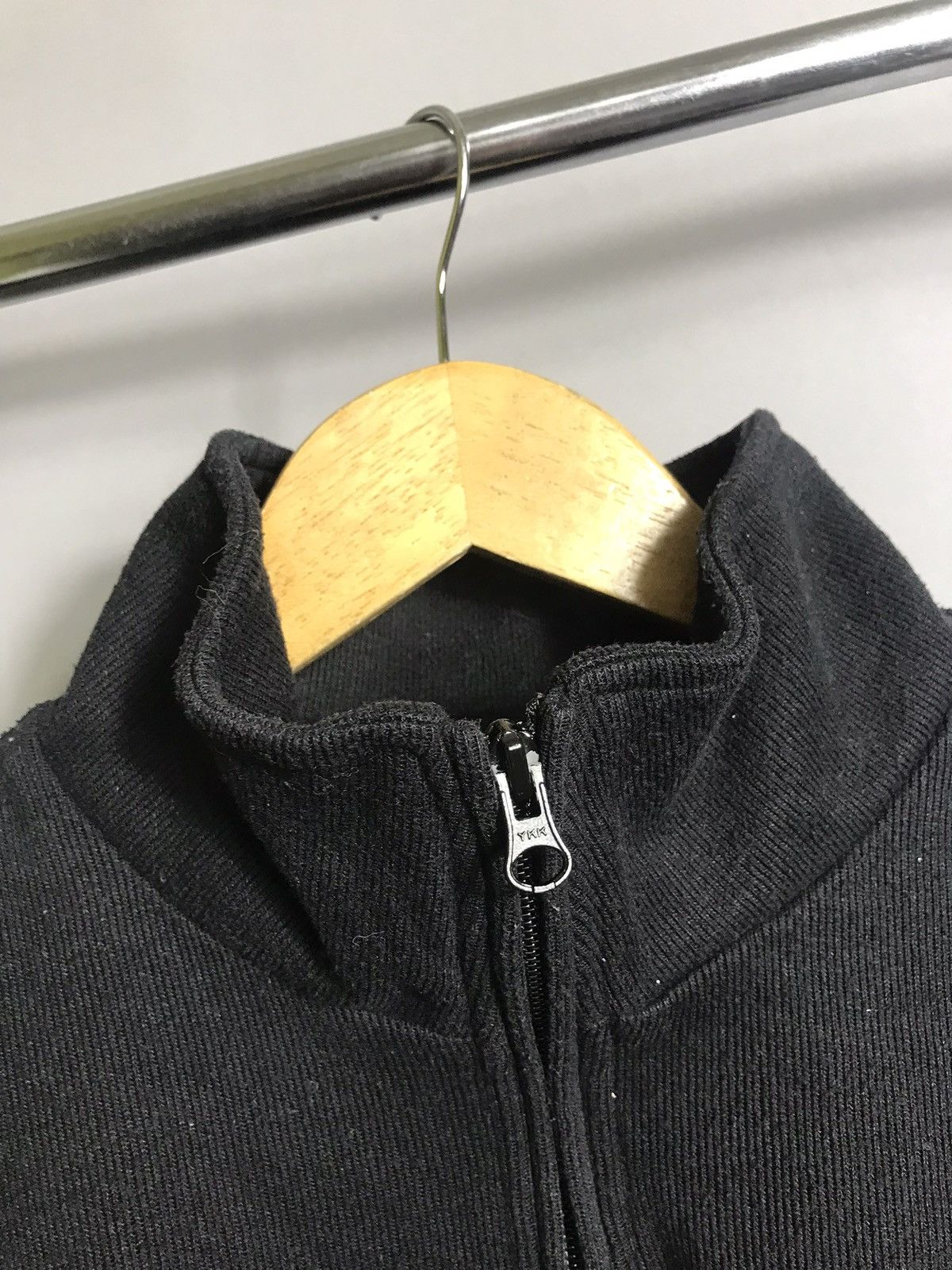 Fred Perry × Vintage Vintage 90s Fred Perry 1/4 Zip Sweatshirt Black Cotton y2k Size US M / EU 48-50 / 2 - 4 Thumbnail