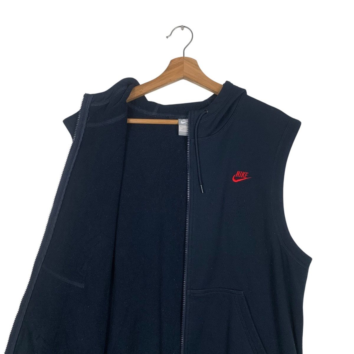 Nike NIKE Embroidery Small Logo Sleeveless Hoodie Vest #1803-C16 Size XL / US 12-14 / IT 48-50 - 11 Thumbnail