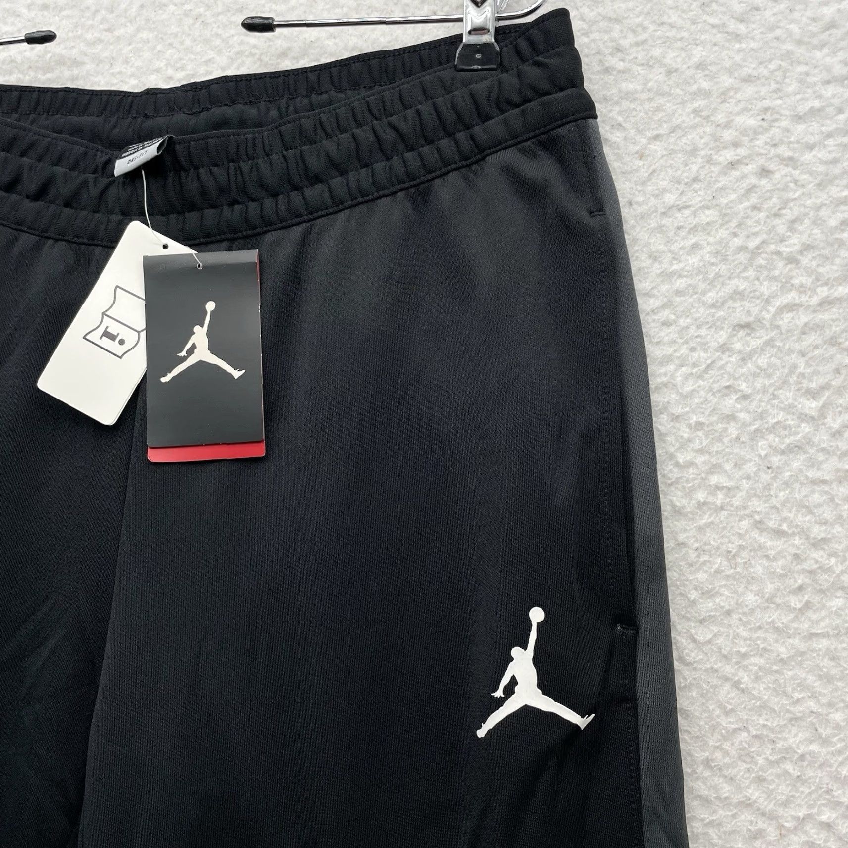 Nike Nike Fight Knit Pants Womens M Black Gray Jogger Tapered 30" Dri-Fit Pockets Elastic Waist Activewear Size 32" / US 10 / IT 46 - 3 Thumbnail