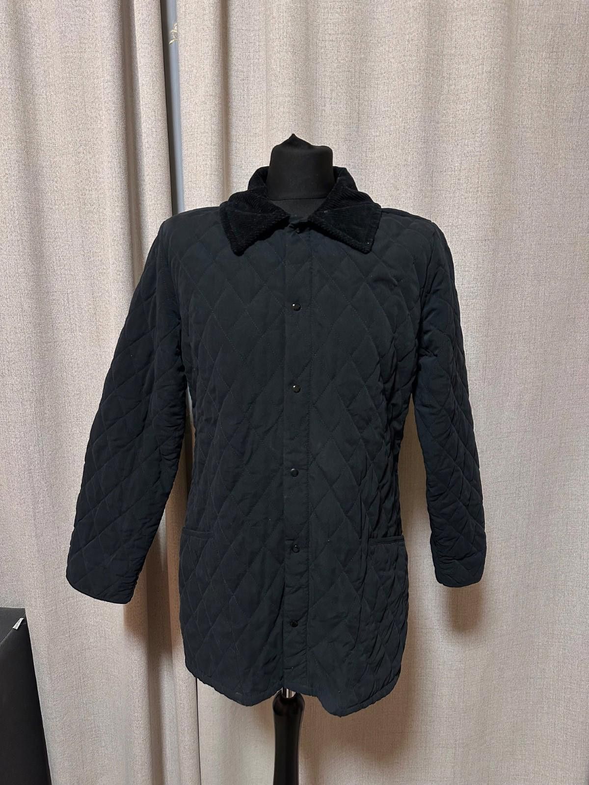 Burberry Burberrys Quilted Jacket Black Sz L Size US L / EU 52-54 / 3 - 1 Thumbnail