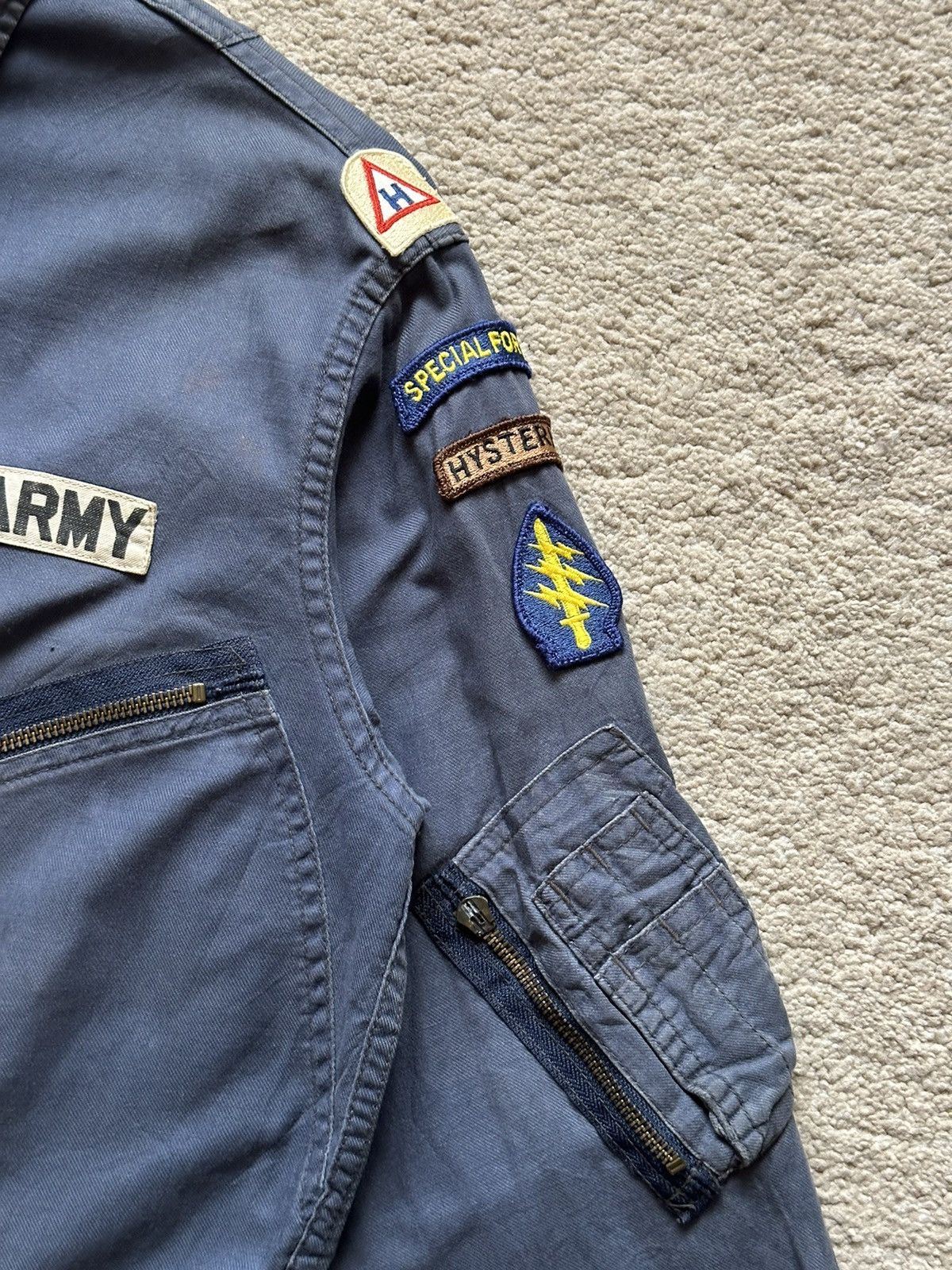 Hysteric Glamour 1990s Hysteric Glamours Air Force Jacket Size US L / EU 52-54 / 3 - 7 Thumbnail