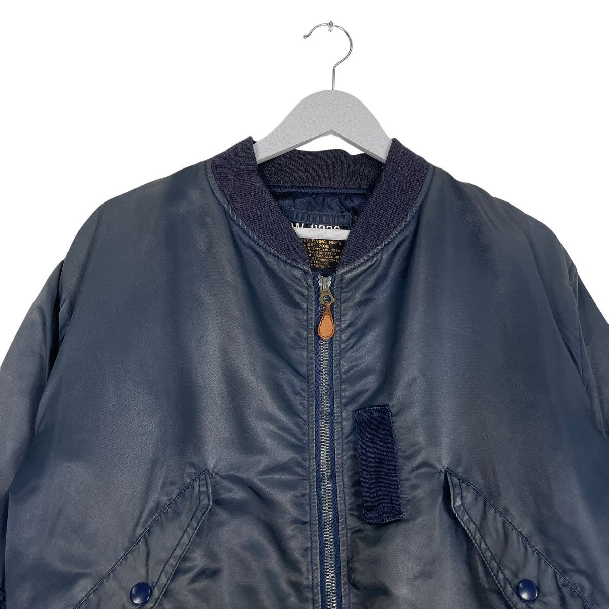 Japanese Brand 💥HOUSTON INC TYPE MA1 RIOT BOMBER SUNFADED JACKET Size US L / EU 52-54 / 3 - 3 Thumbnail