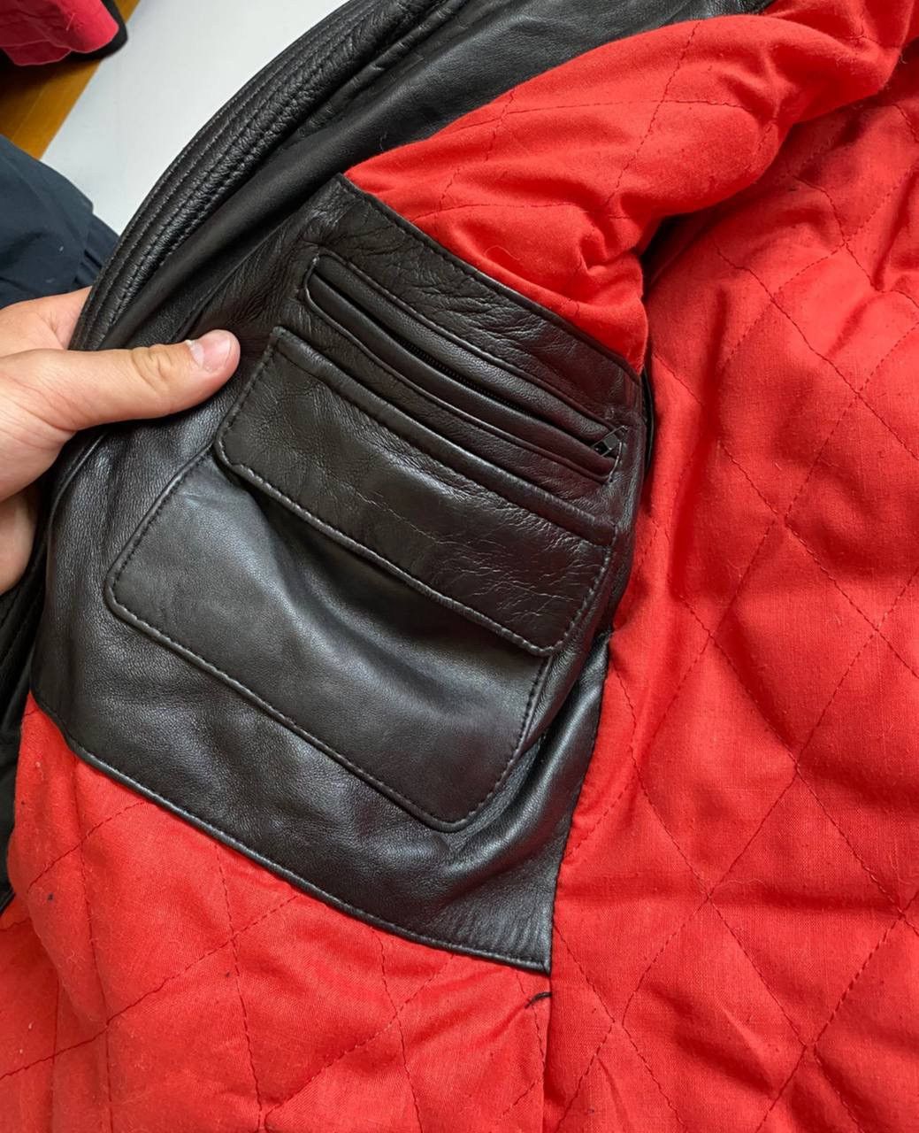 Vintage Vintage Warson motors leather jacket RARE Size US XL / EU 56 / 4 - 8 Thumbnail