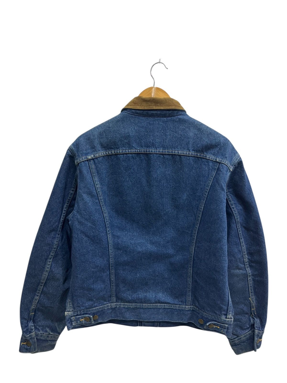Vintage 80’s Lee Riders Denim Jacket With Coduroy Collar