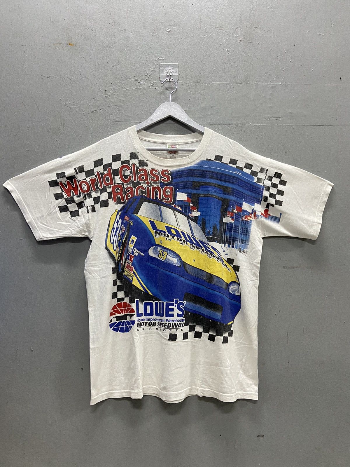 NASCAR LOWE’S WORLD CLASS SPEEDWAY MOTORSPORT CHARLOTTE TEE SHIRT Size US XL / EU 56 / 4 - 1 Thumbnail