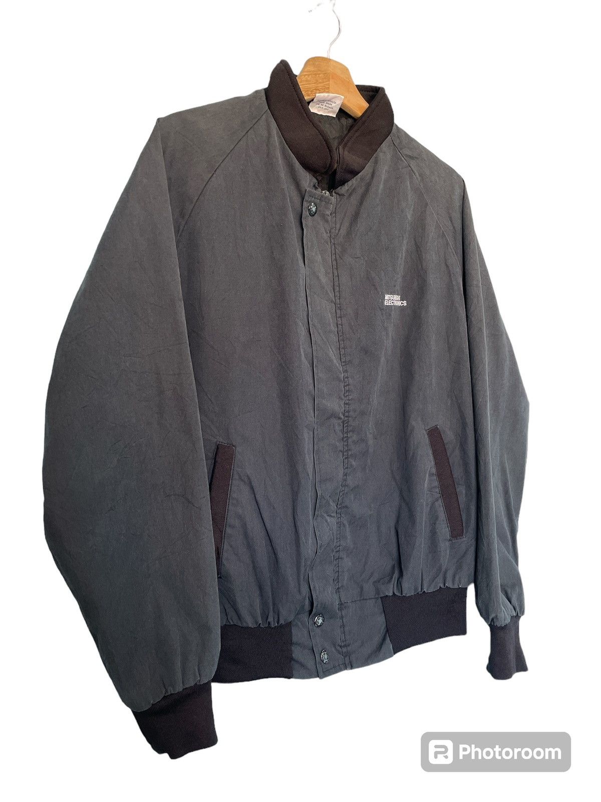Vintage Steals🔥Vintage Workers Bombers Jacket Mitsubishi Electric Size US M / EU 48-50 / 2 - 3 Thumbnail