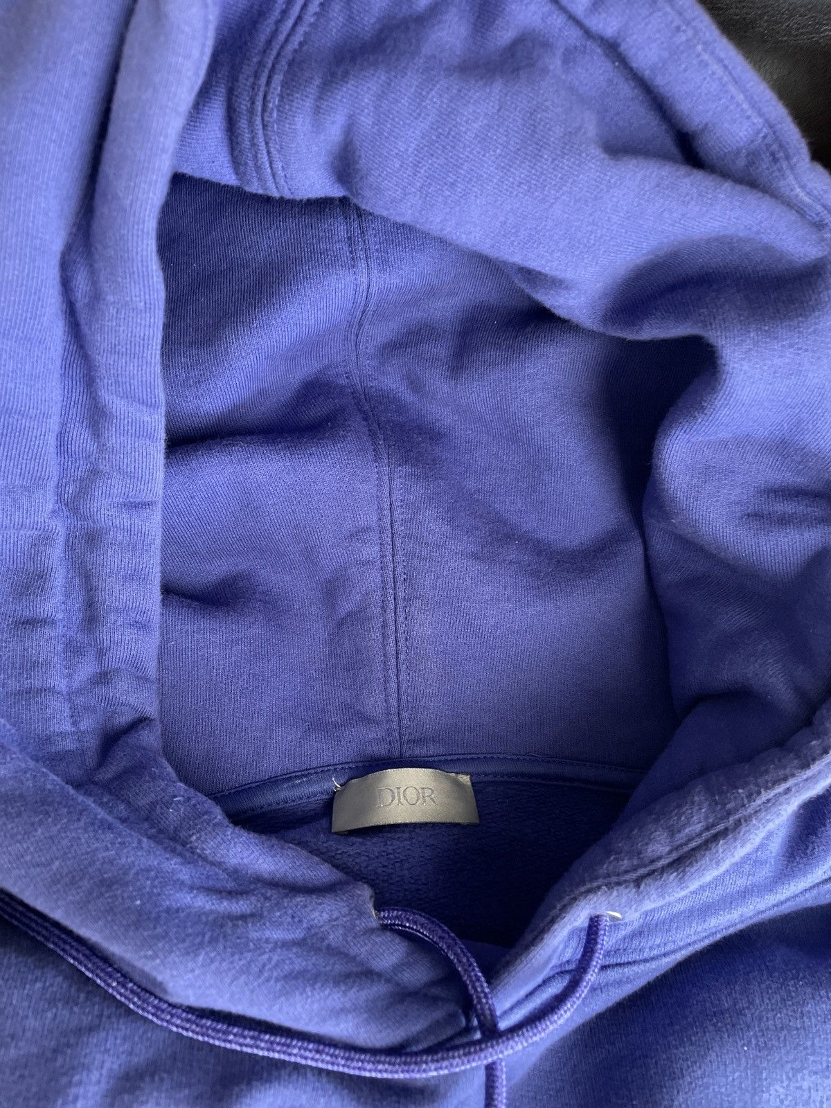 Dior Dior logo purple hoodie Size US XXL / EU 58 / 5 - 5 Thumbnail