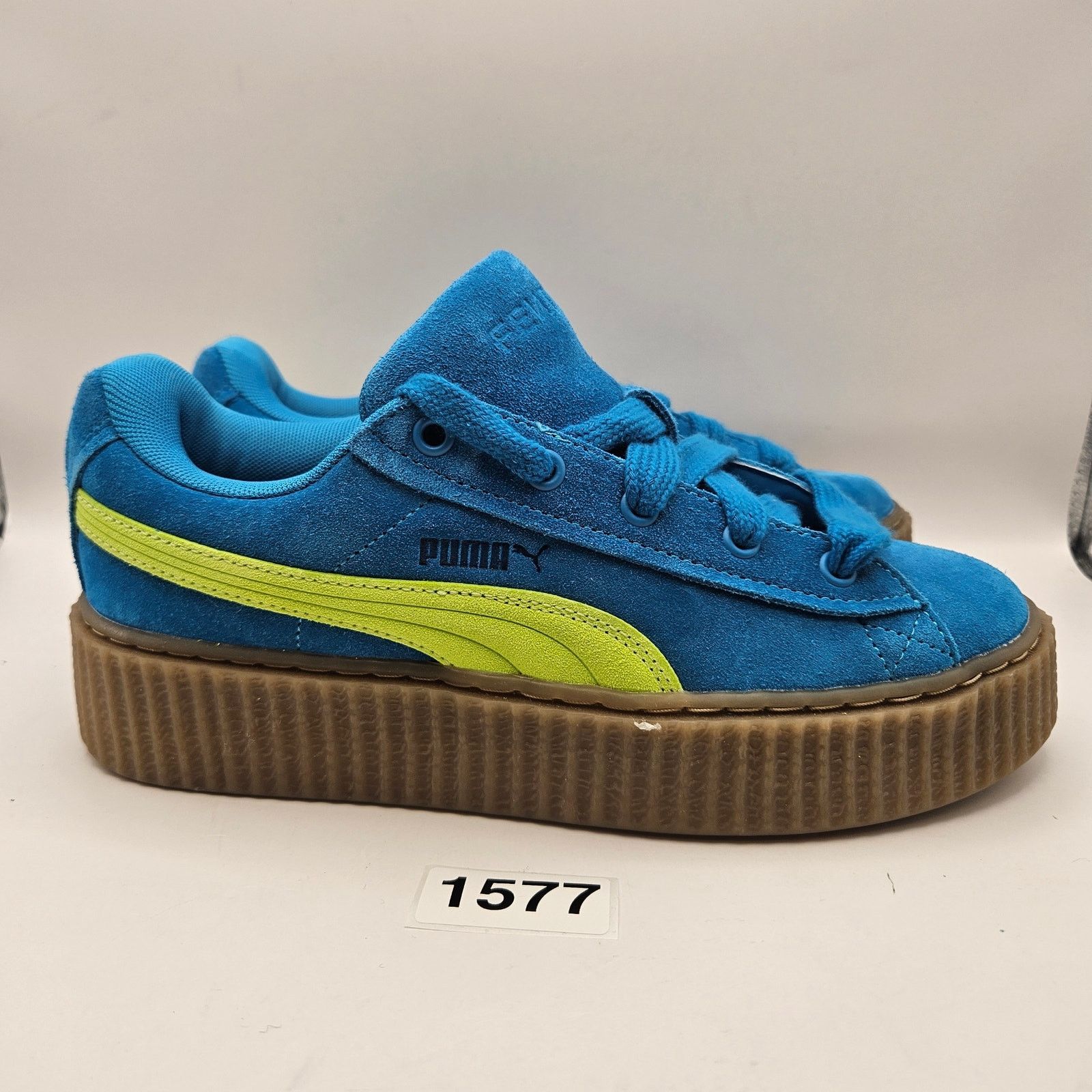 Puma PUMA X RIHANNA FENTY WOMEN'S 8 CREEPER PHATTY SPEED BLUE Size US 8 / IT 38 - 4 Thumbnail