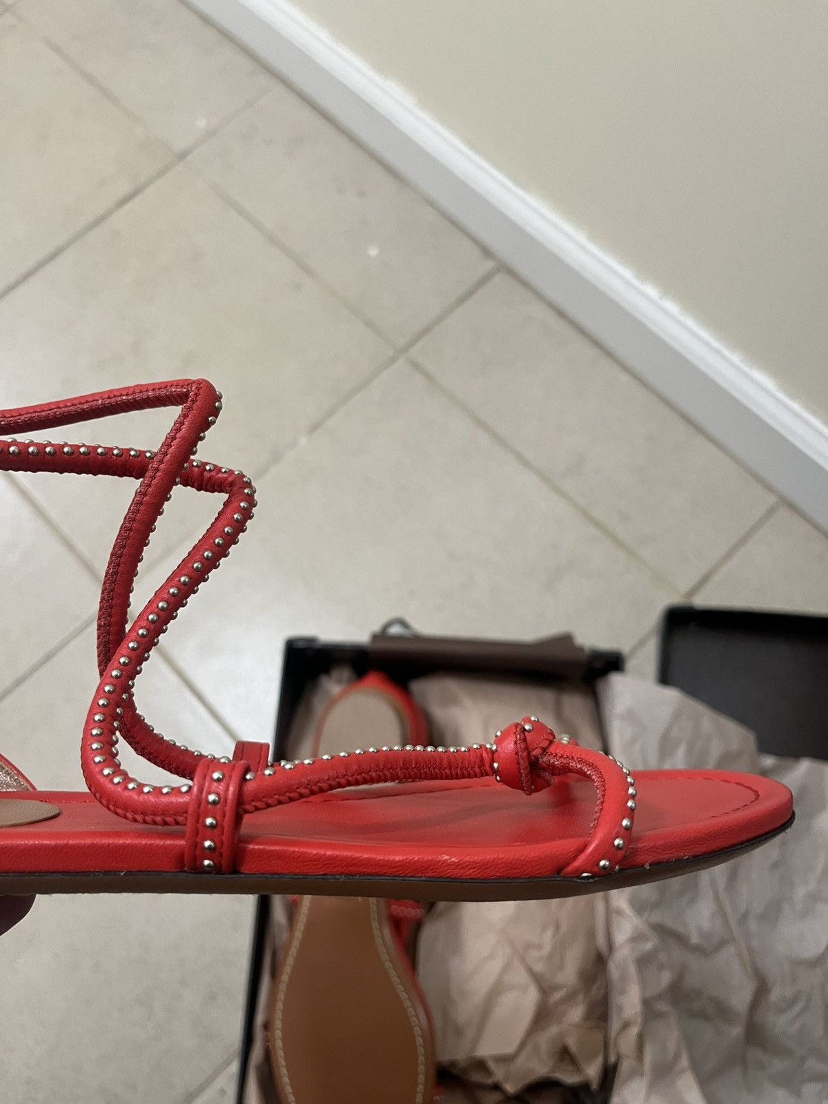 Alaia Alaia Sandals Sz 39/9us Size US 9 / IT 39 - 11 Thumbnail