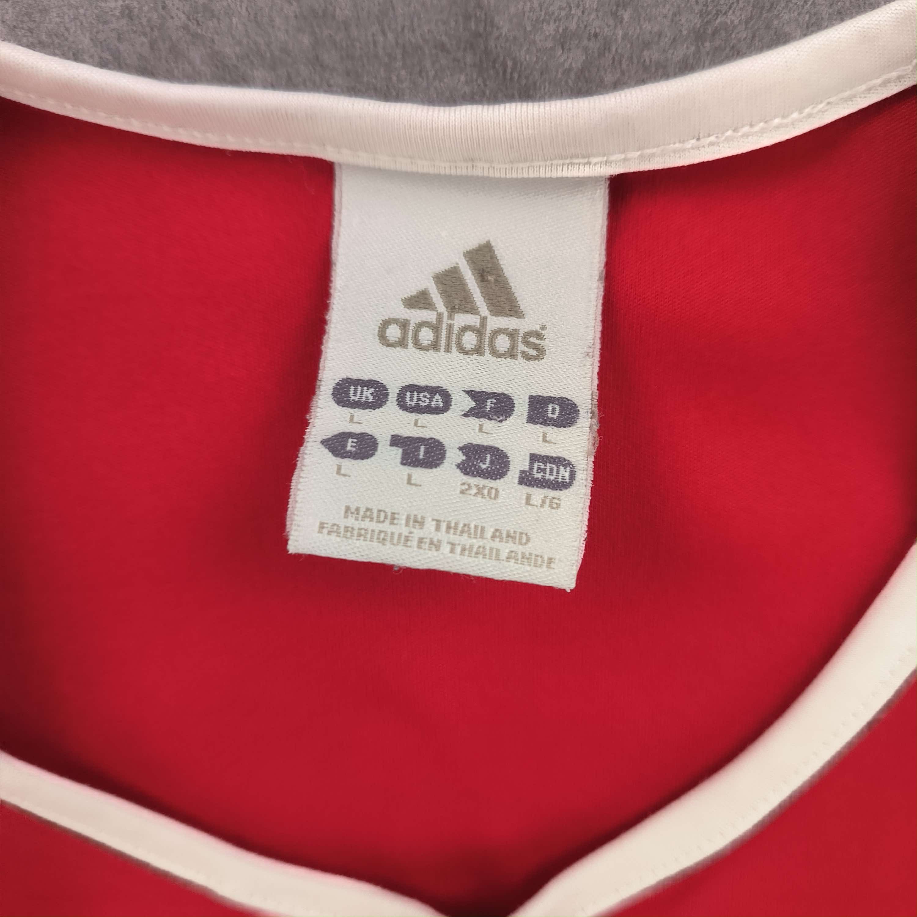 Adidas Kidsgrove Athletic 11-12 Adidas away LS football jersey sz L Size US L / EU 52-54 / 3 - 5 Thumbnail