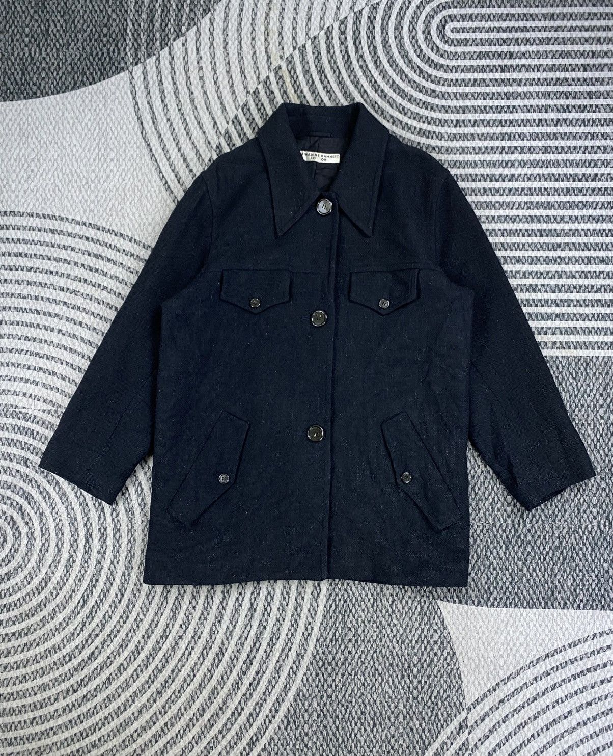 Katharine Hamnett London Vintage Katharine Hamnett London Wool Jacket Size US M / EU 48-50 / 2 - 1 Thumbnail