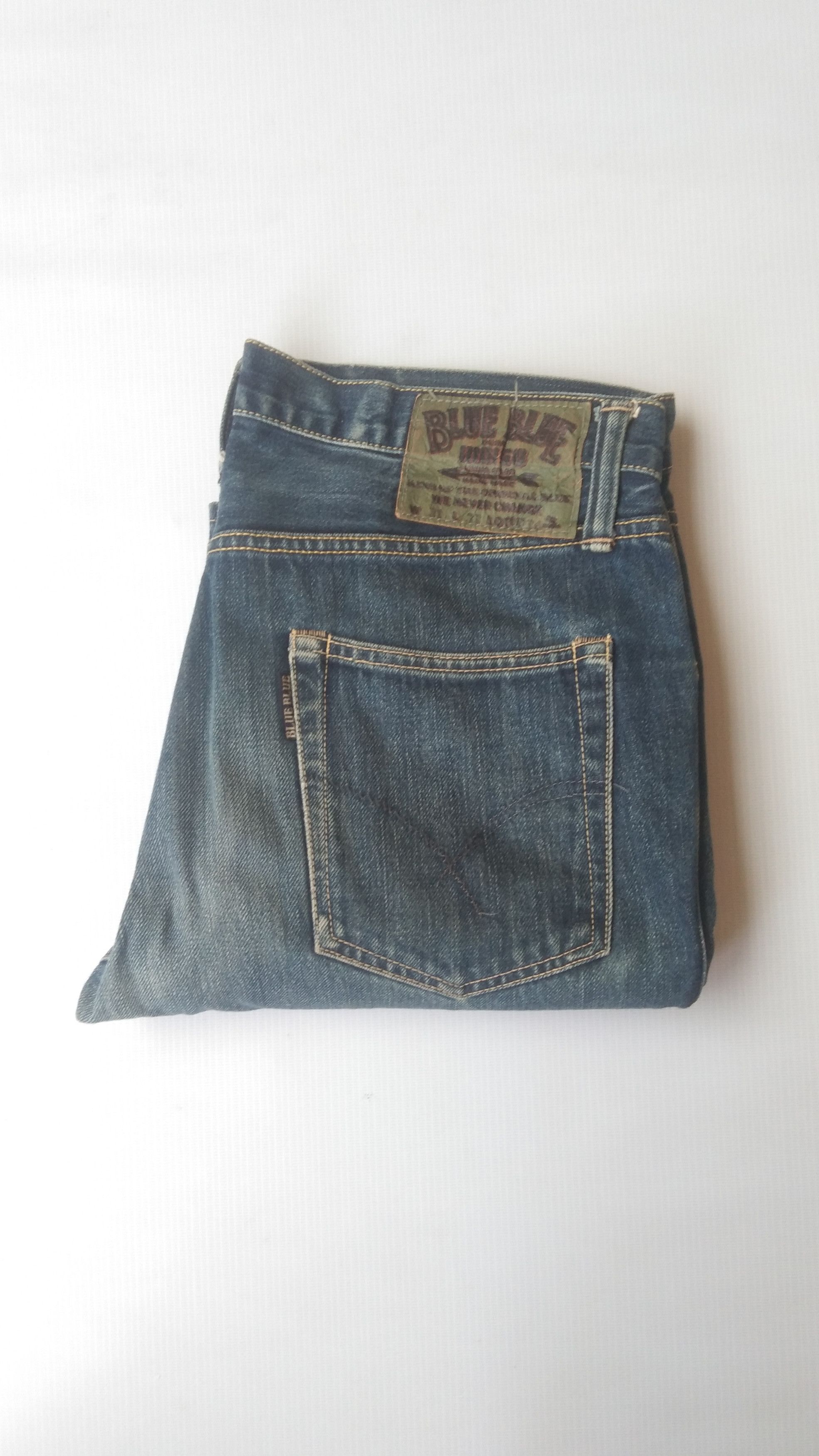 Blue Blue Japan Blue blue japan indigo unkle jeans Size 31" - 8 Thumbnail