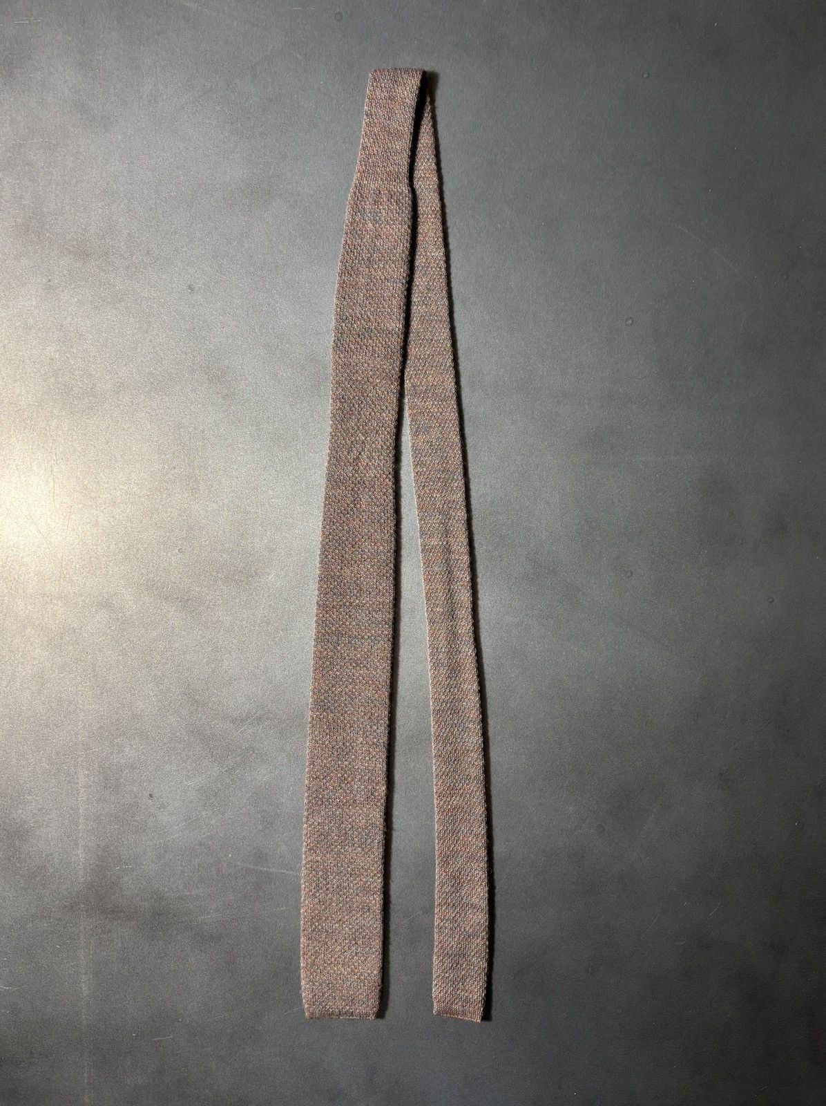 MacGregor Vintage Macgregor Wool Necktie Straight Bar Flat Knit Tie Size ONE SIZE - 8 Thumbnail