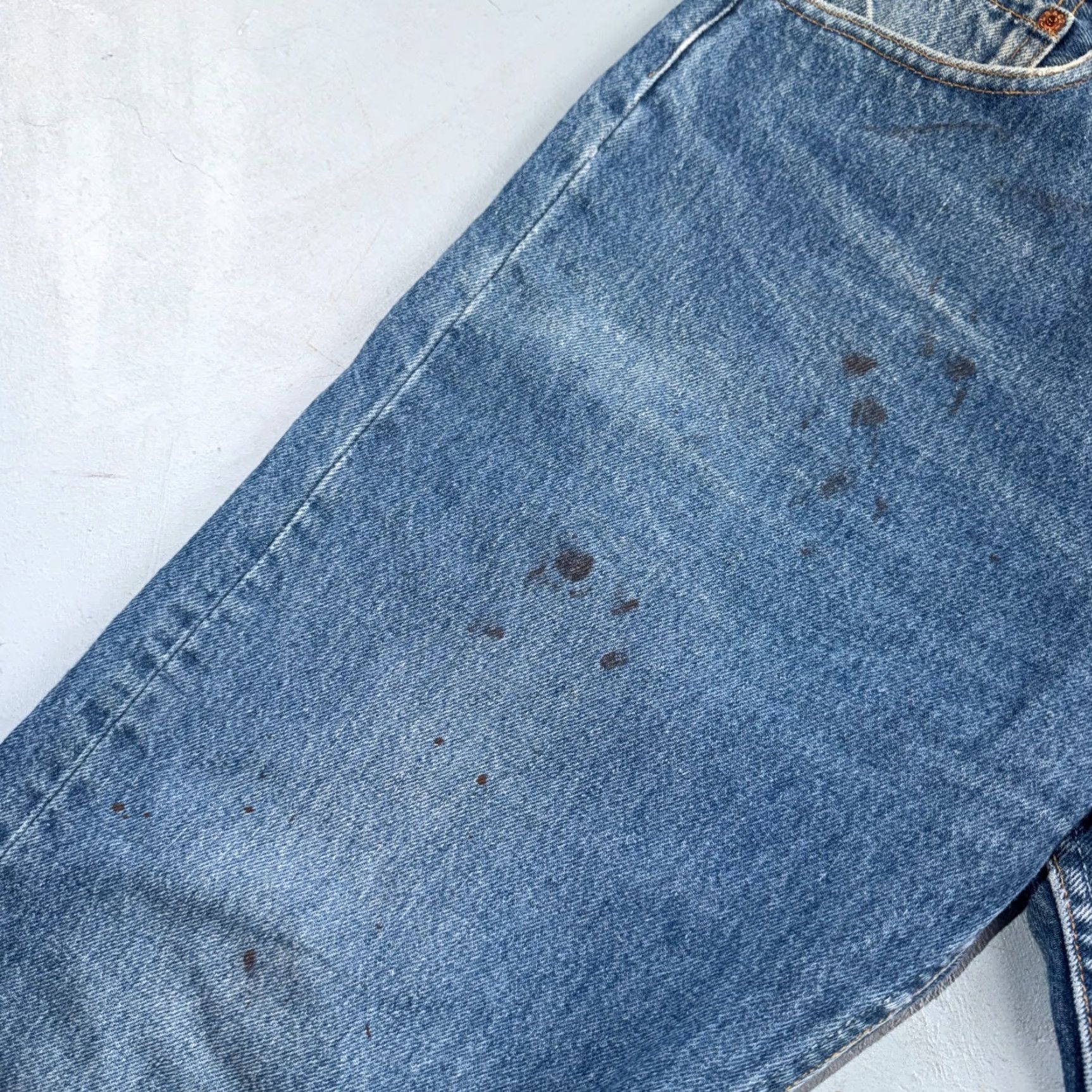 Levi's VINTAGE Levi's 501 Jeans Straight 90s USA Blue 36x34 Regular Men Size US 36 / EU 52 - 7 Thumbnail