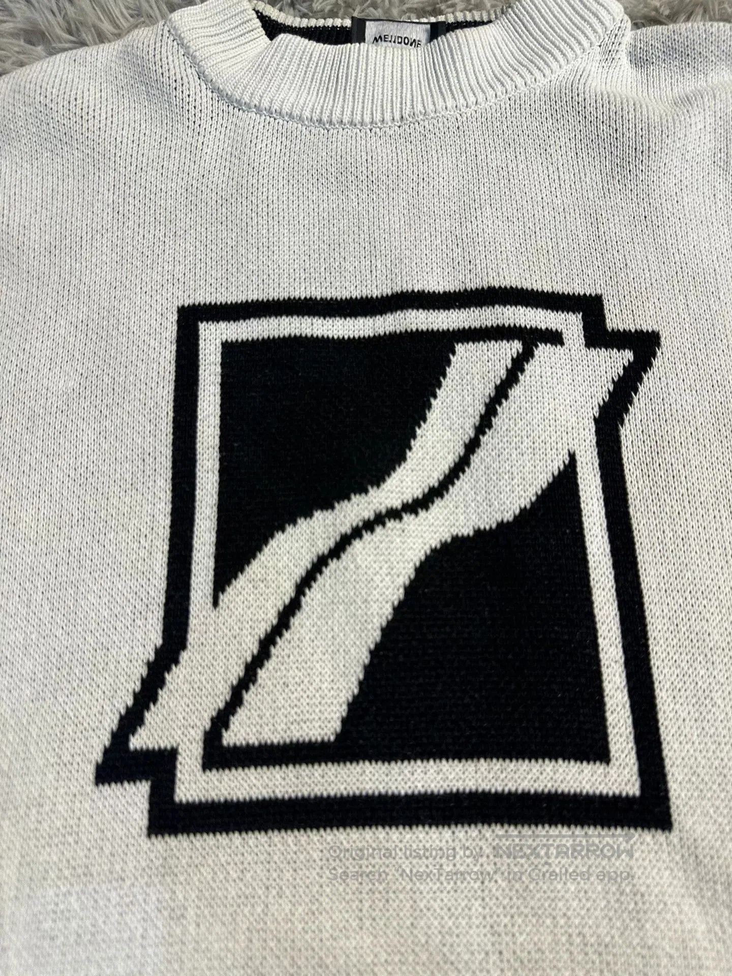 WE11DONE We11done White Sweater Size M. Size US M / EU 48-50 / 2 - 2 Thumbnail