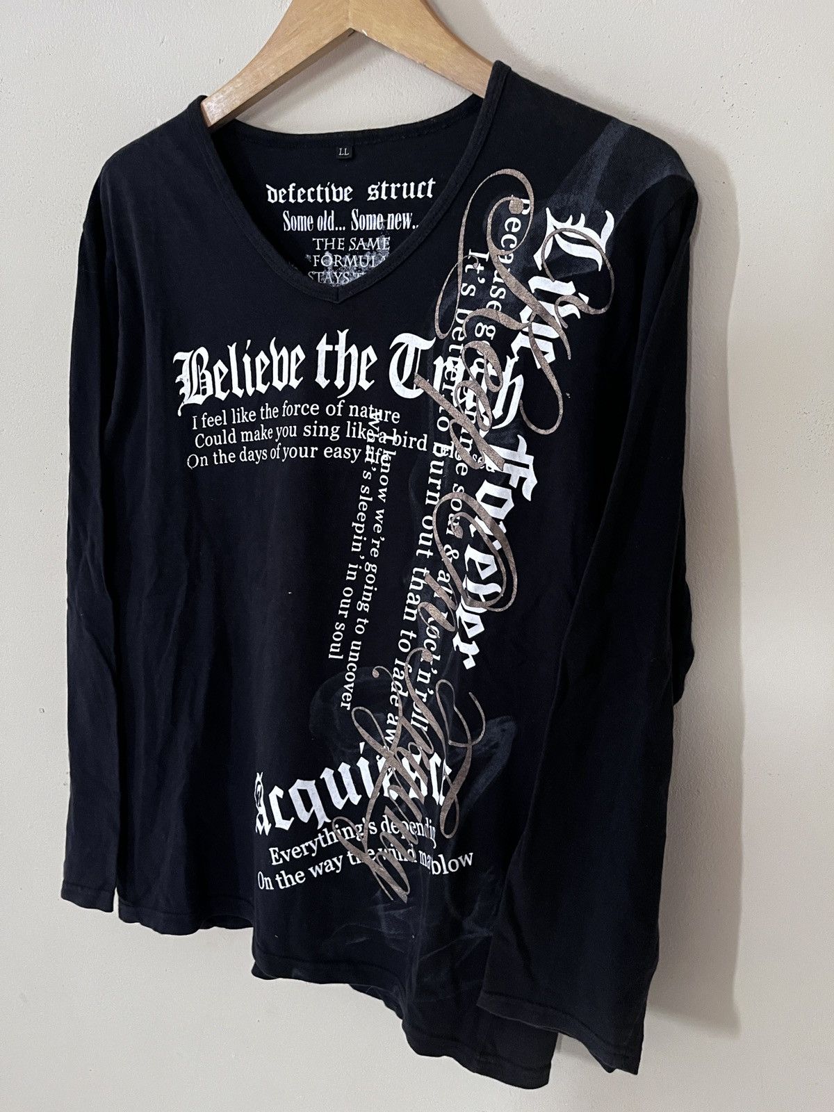 Japanese Brand Defectibe Struct Stay Young Banyak Smoke Size US L / EU 52-54 / 3 - 2 Thumbnail