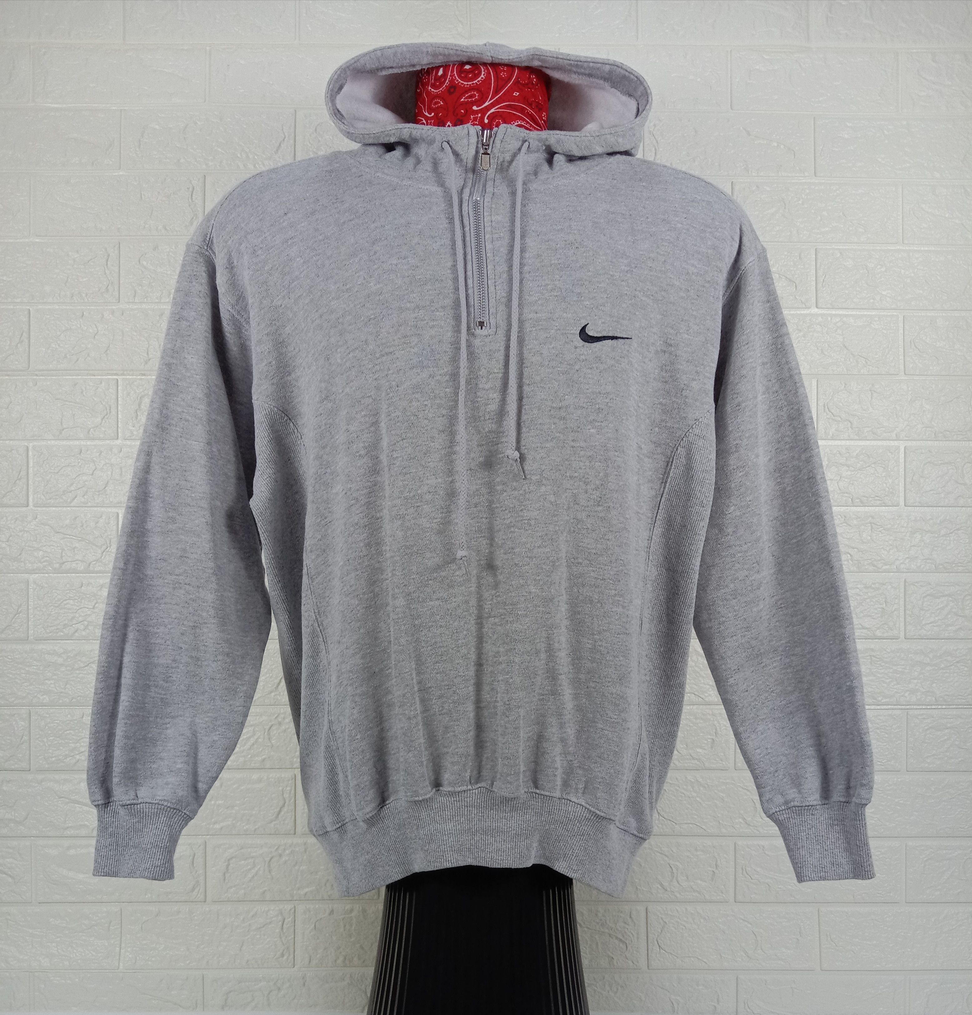 Vintage Nike Embroidery Swoosh Hoodie Sweatshirt