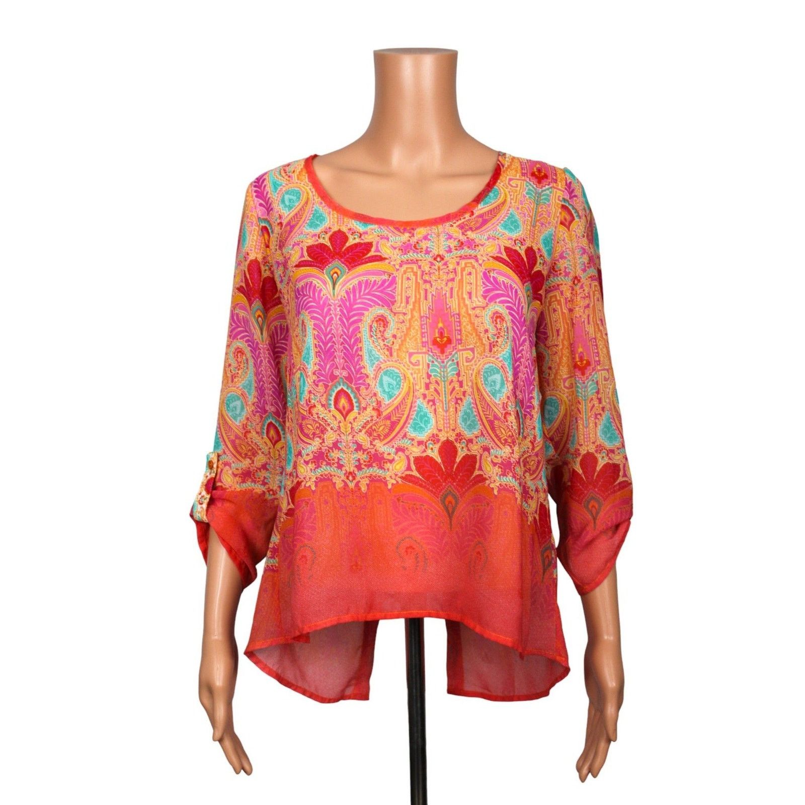Other Wishful Park 3/4 Sleeve Top Women's Size Small Size S / US 4 / IT 40 - 1 Thumbnail
