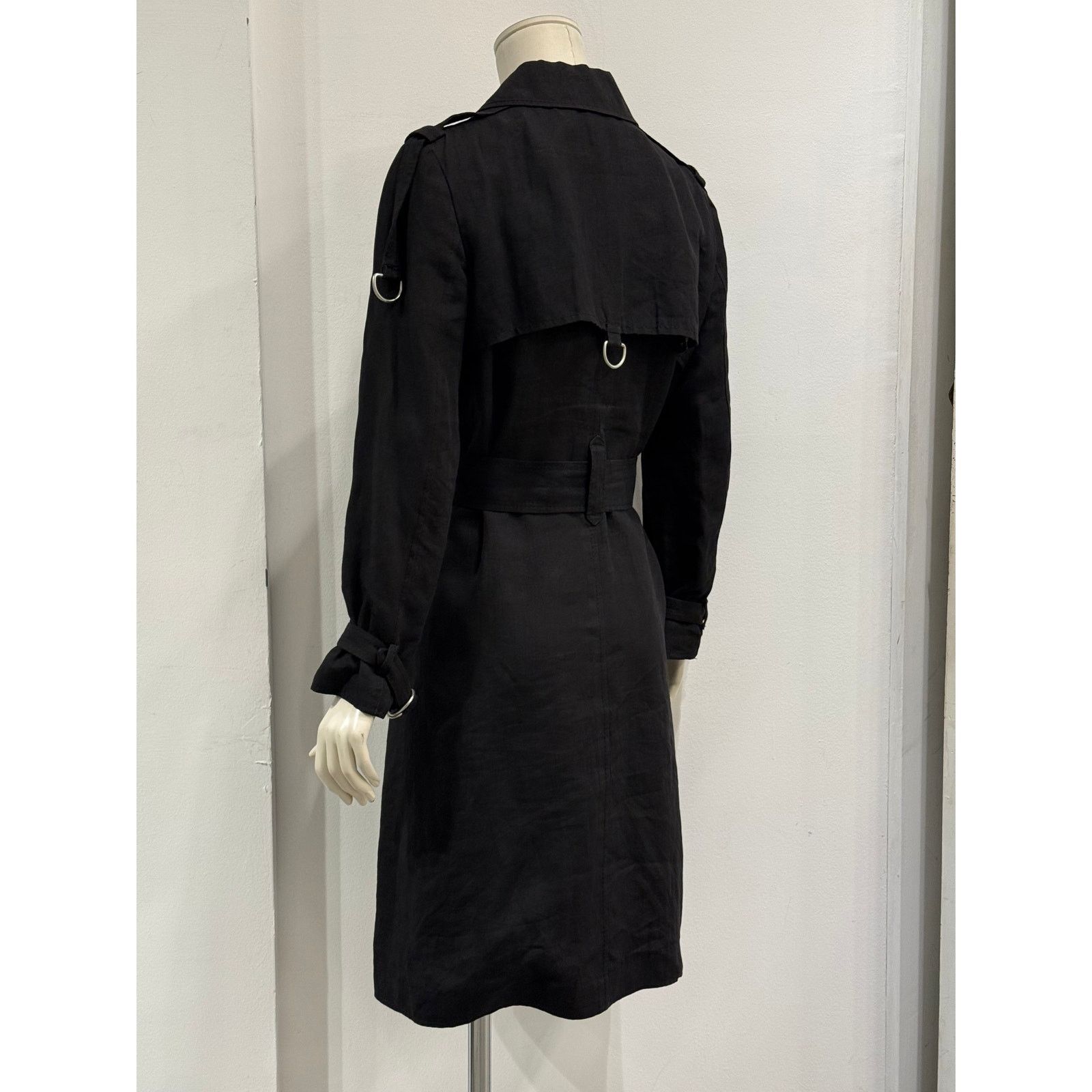 Dolce & Gabbana 2003 Dolce & Gabbana military linen trench coat Size M / US 6-8 / IT 42-44 - 8 Thumbnail
