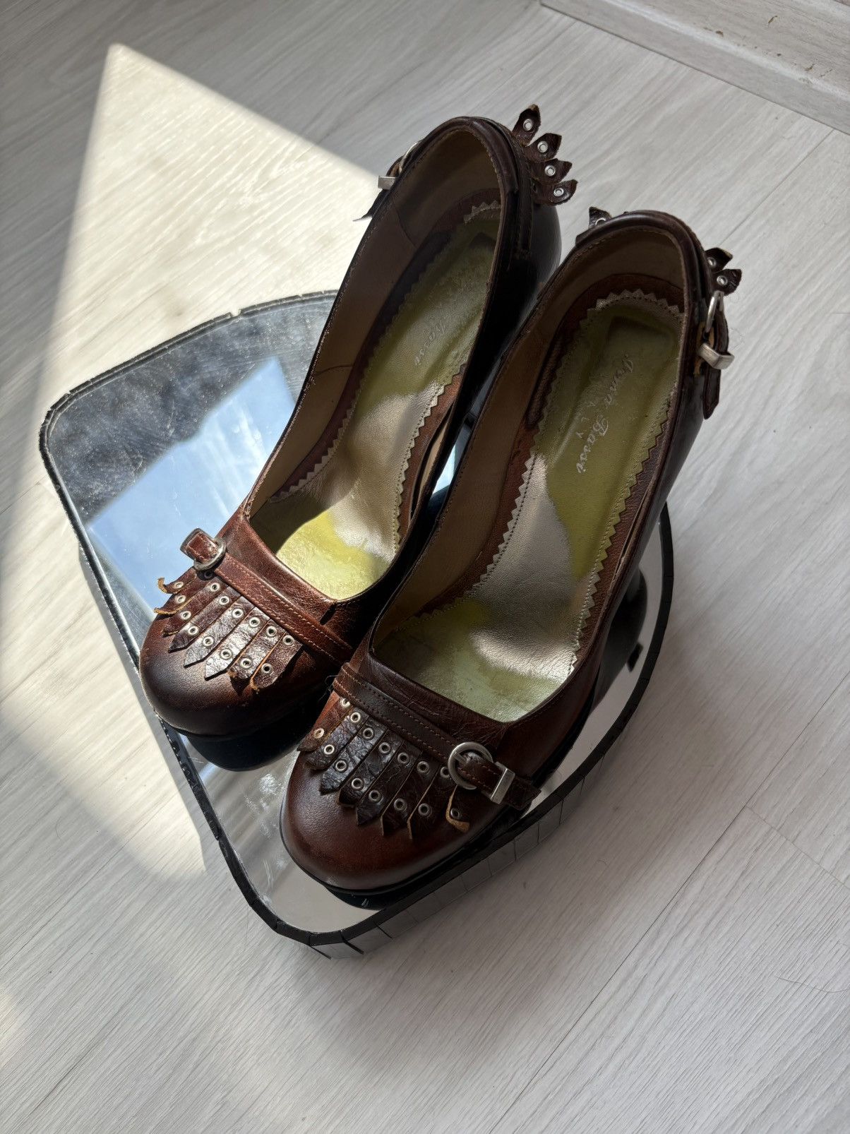 Vintage y2k italian heels Size US 7 / IT 37 - 5 Thumbnail