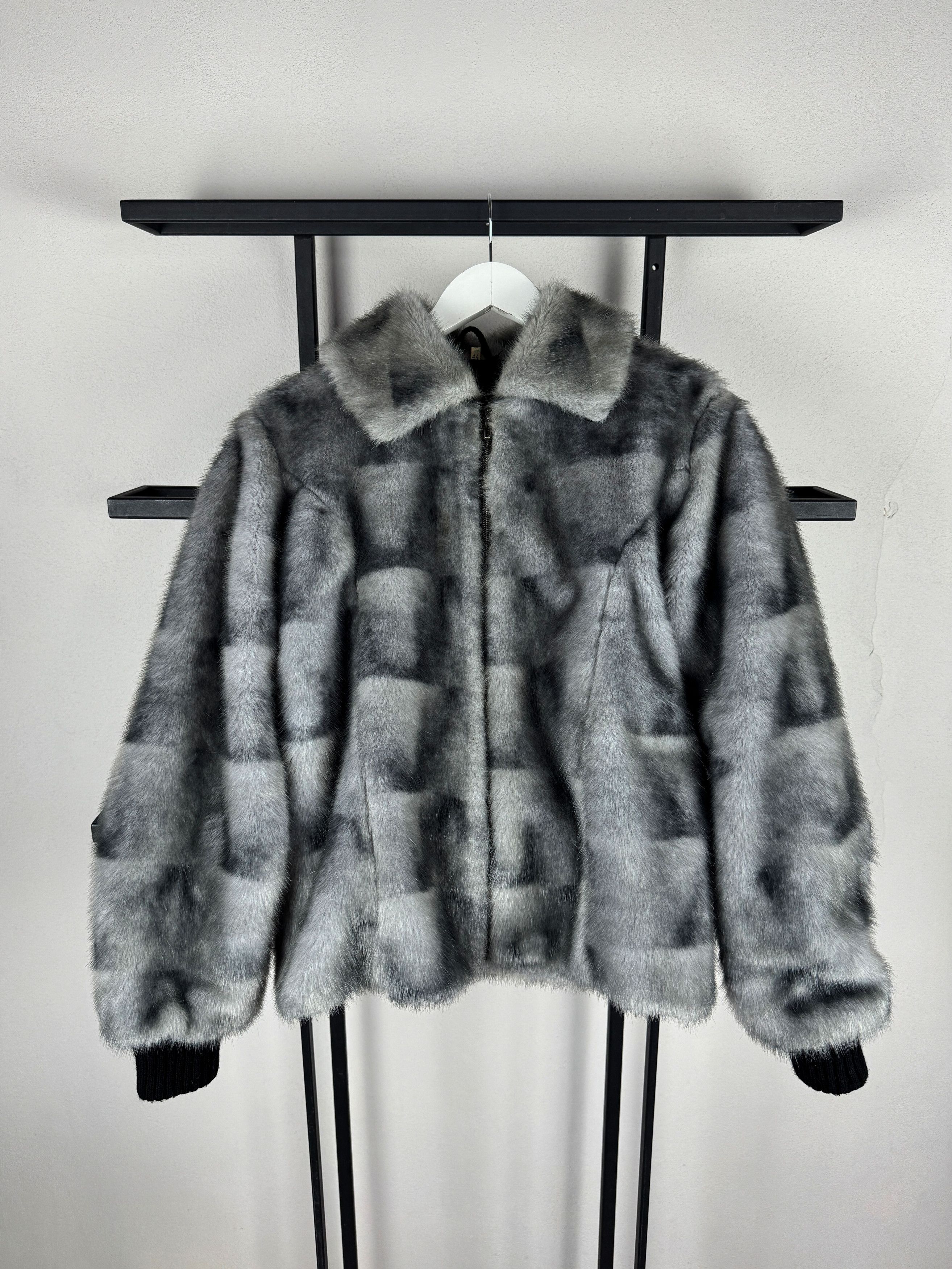 Japanese Brand VTG Streetwear Avant Garde Japanese Style Fur Jacket 90s Y2K Size S / US 4 / IT 40 - 1 Thumbnail