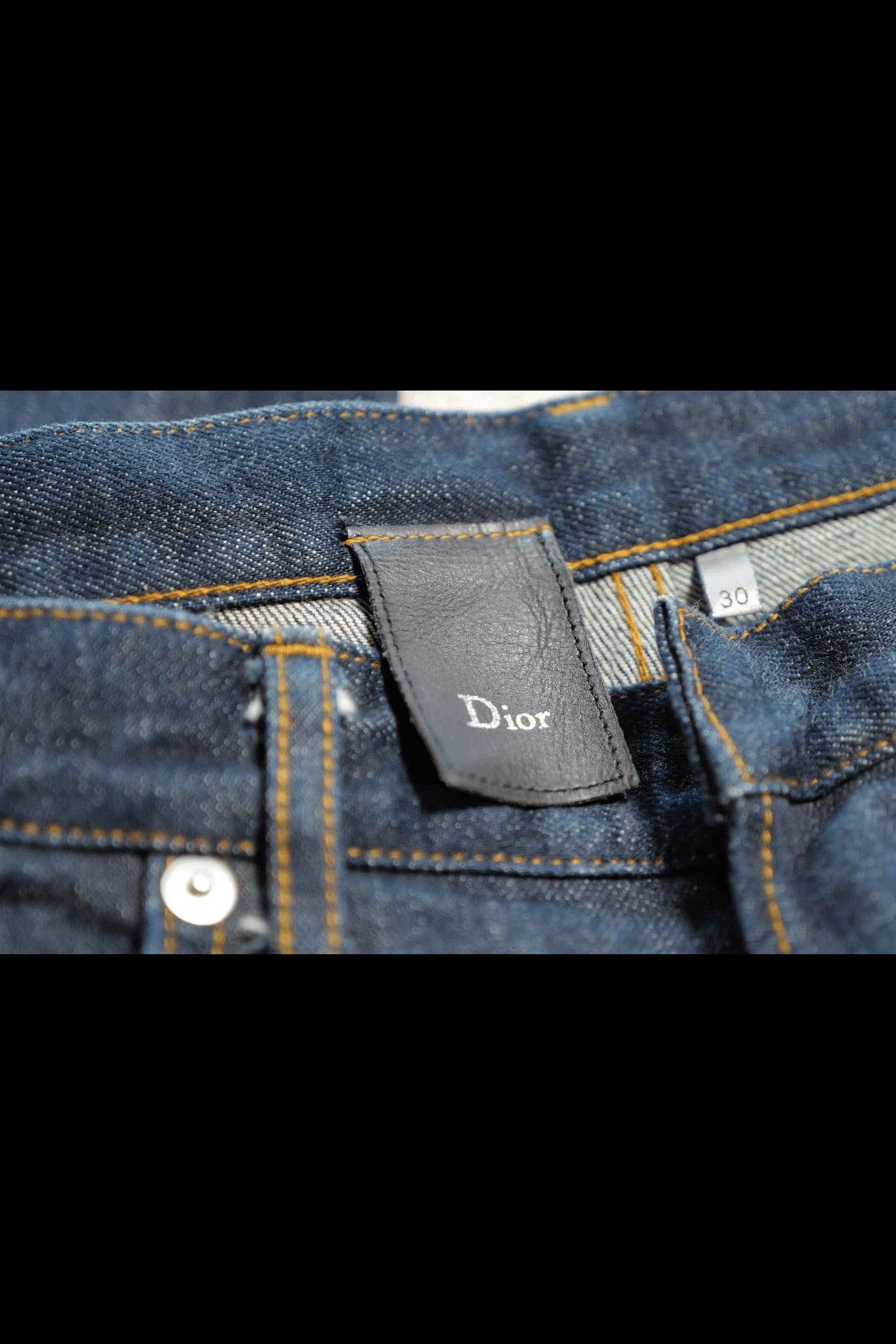 Dior Dior Homme Indigo Raw Denim Size US 30 / EU 46 - 3 Thumbnail