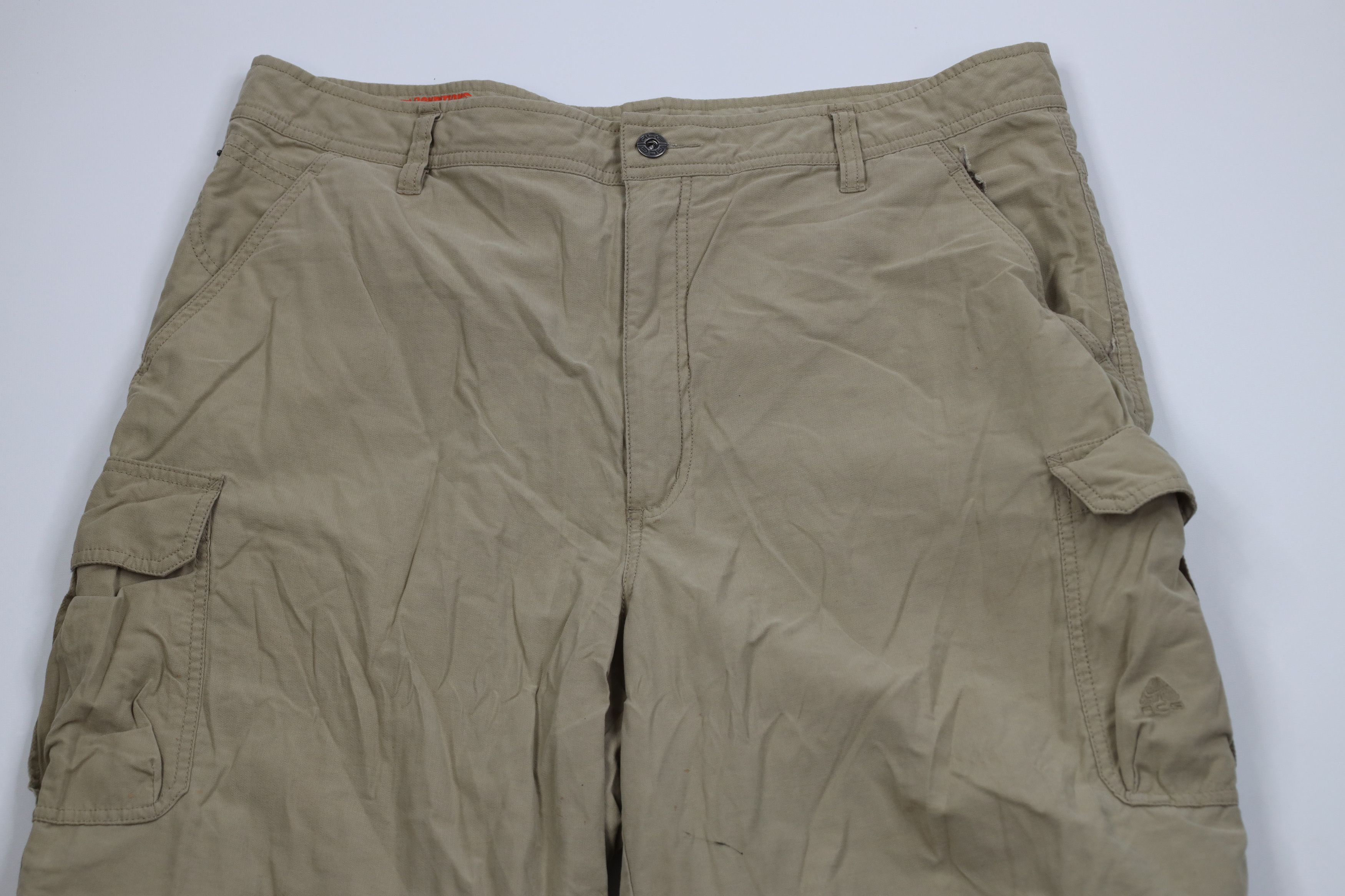 Nike Vintage Nike ACG Wide Leg Convertible Cargo Pants Shorts Size US 40 / EU 56 - 2 Thumbnail