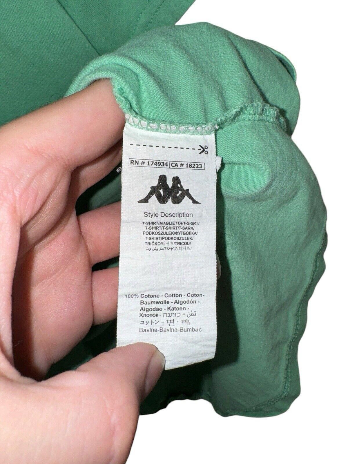 Other Kappa Waves South Beach Teal Pink Shirt Sz XL RARE Size US XL / EU 56 / 4 - 8 Thumbnail