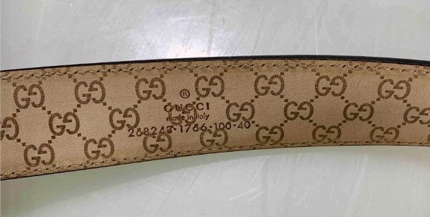 Gucci Gucci GG Guccified Black Leather Belt 100 40 NEW Size 40 - 11 Thumbnail
