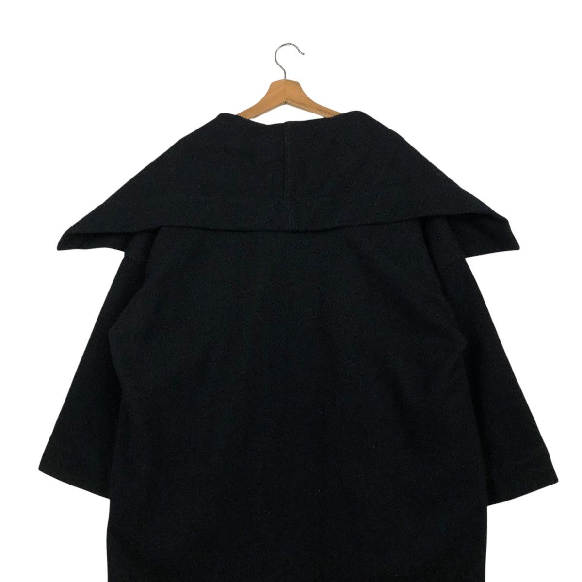 Issey Miyake 🔥RICH BLACK VINTAGE ISSEY MIYAKE PLANTATION WOOL JACKET Size US M / EU 48-50 / 2 - 10 Thumbnail