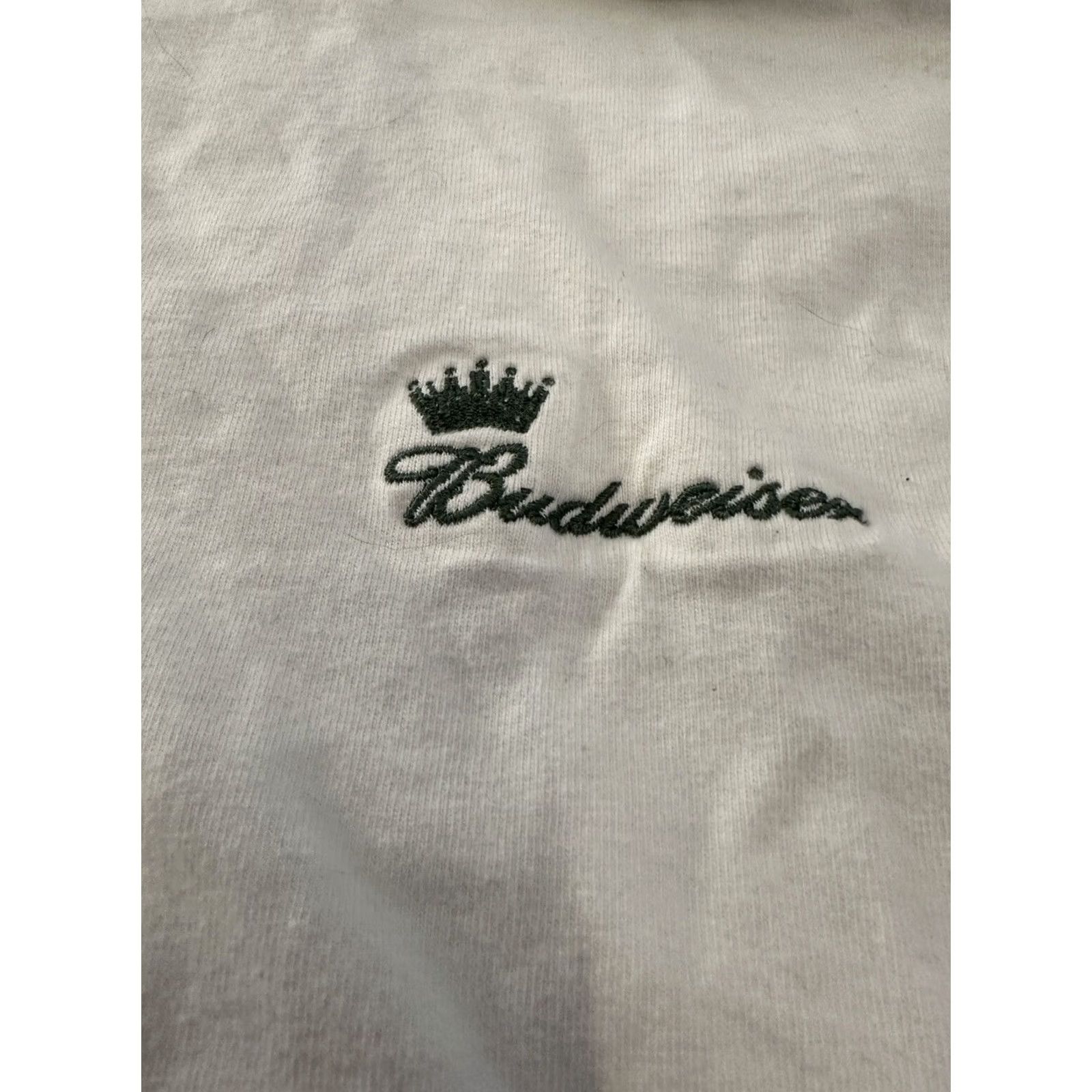 Budweiser VINTAGE Budweiser Long Sleeve Turtleneck Shirt XL St. Patrick’s Day Clover Mens Size US XL / EU 56 / 4 - 2 Thumbnail