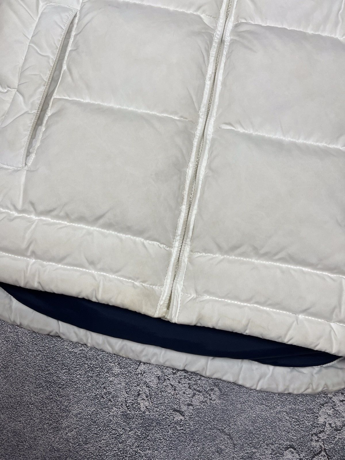 Nike × Vintage Vintage NIKE Down Puffer Vest Jacket Drill Swoosh Logo Size US S / EU 44-46 / 1 - 9 Thumbnail