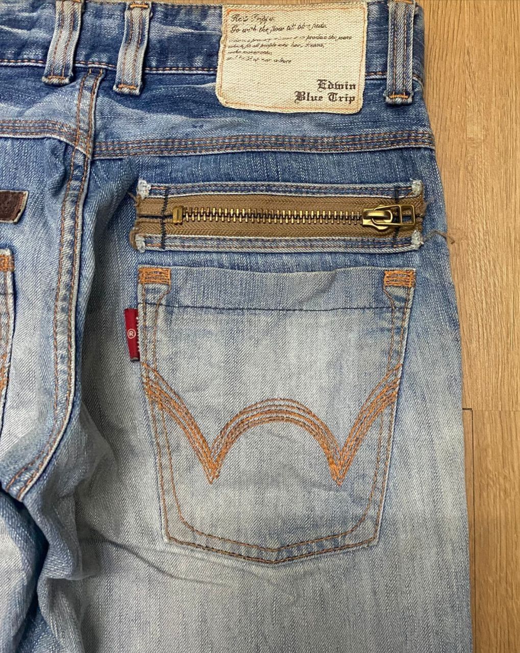Edwin Vintage Edwin Distressed Denim Size US 32 / EU 48 - 14 Thumbnail