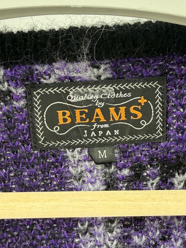 Beams Plus Mohair Cardigan Size US M / EU 48-50 / 2 - 3 Thumbnail