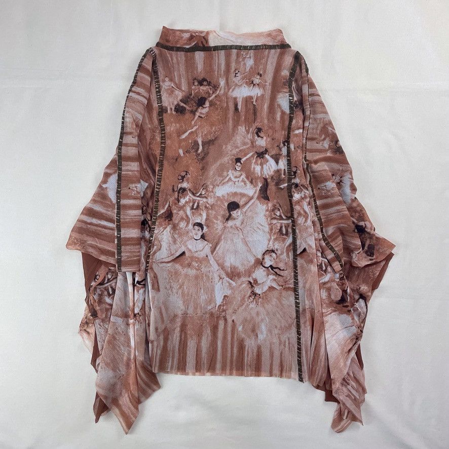 Jean Paul Gaultier SS2004 Jean Paul Gaultier Degas Ballerina Mesh Top Skirt Set Size M / US 6-8 / IT 42-44 - 4 Thumbnail