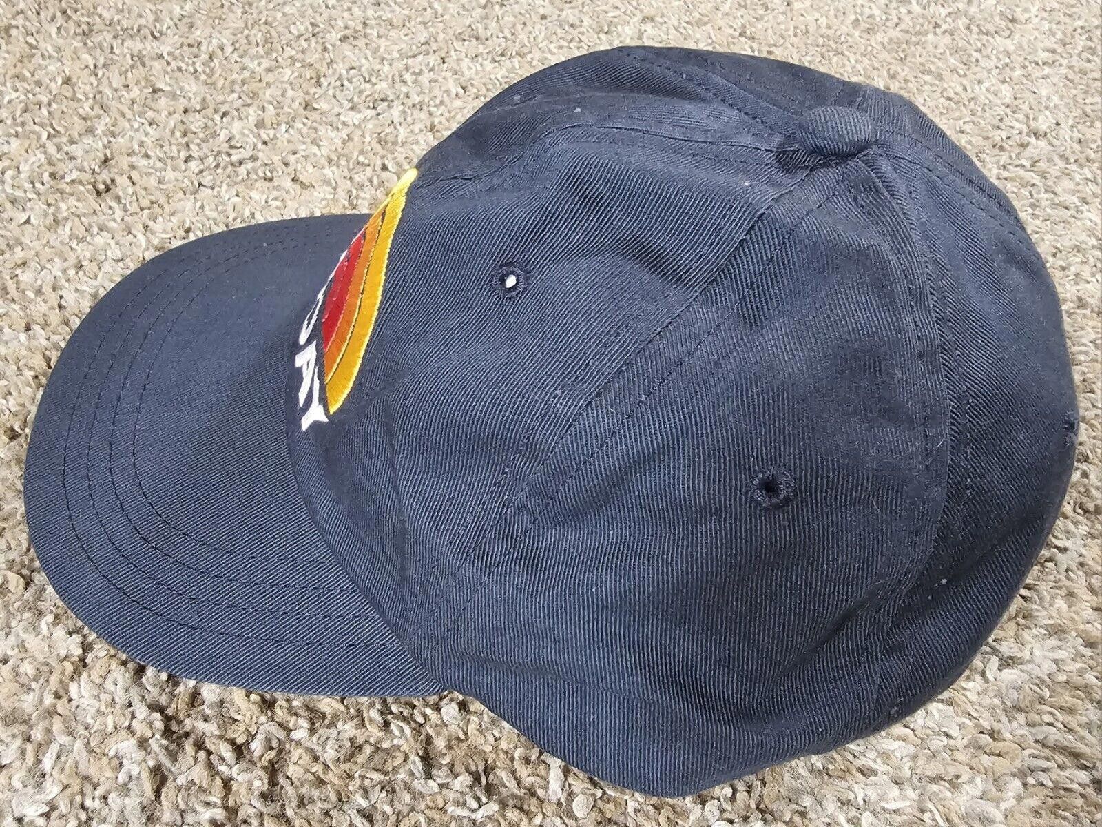 Designer Today Show Navy Hat Cap Embroidered Rainbow Logo Adjustable Size ONE SIZE - 7 Thumbnail