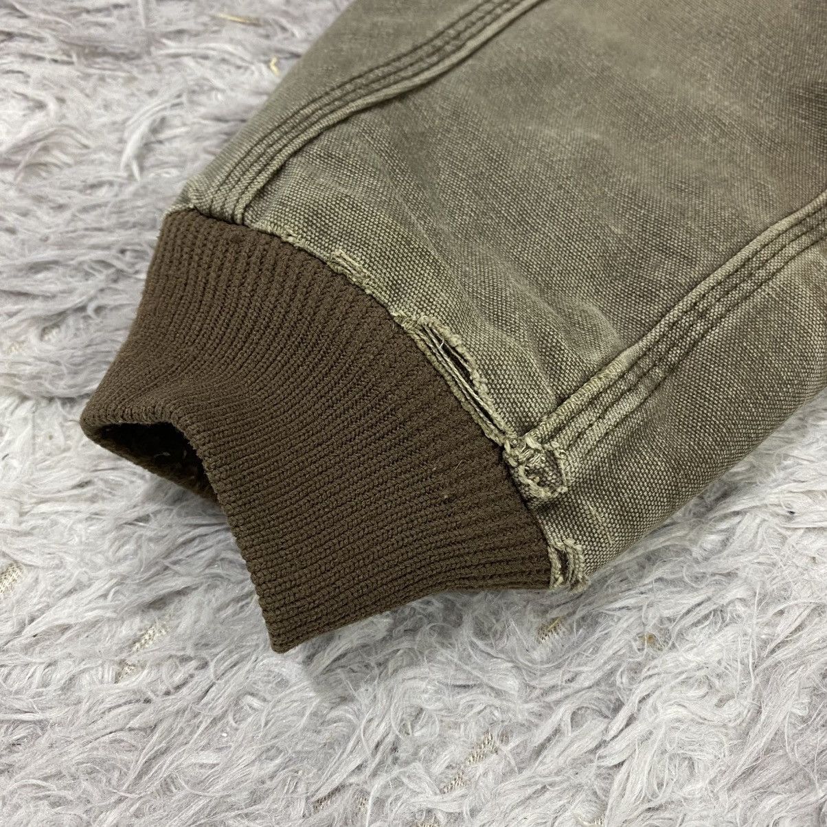 Carhartt Vintage carhartt jacket duck canvas santa fe work zipper Size US L / EU 52-54 / 3 - 6 Thumbnail