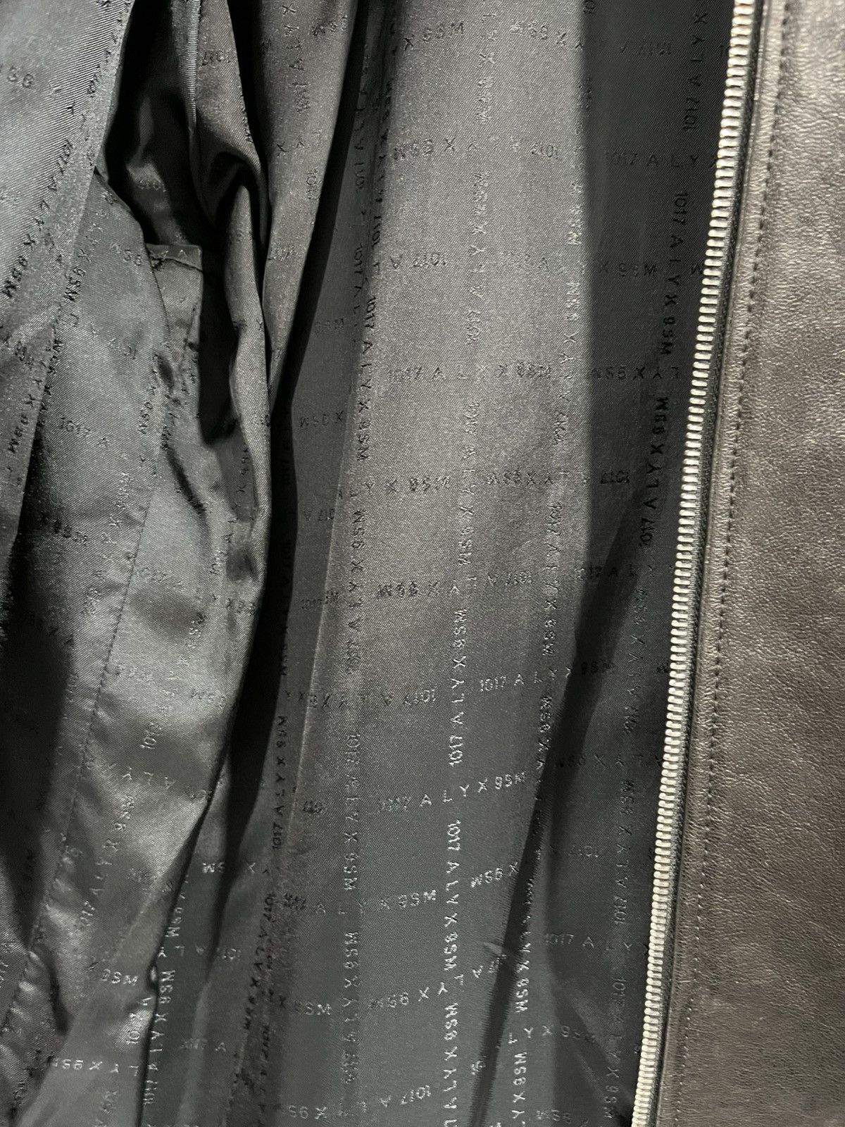 1017 ALYX 9SM Alyx Black Lamb Leather Jacket Size US S / EU 44-46 / 1 - 7 Thumbnail