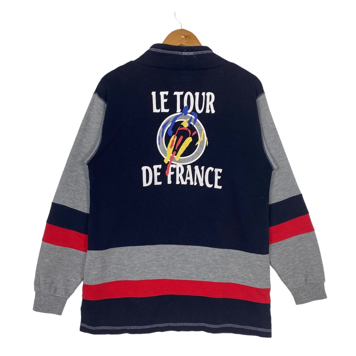 Japanese Brand Le Tour De France Big Logo Sweatshirt Size US M / EU 48-50 / 2 - 8 Thumbnail
