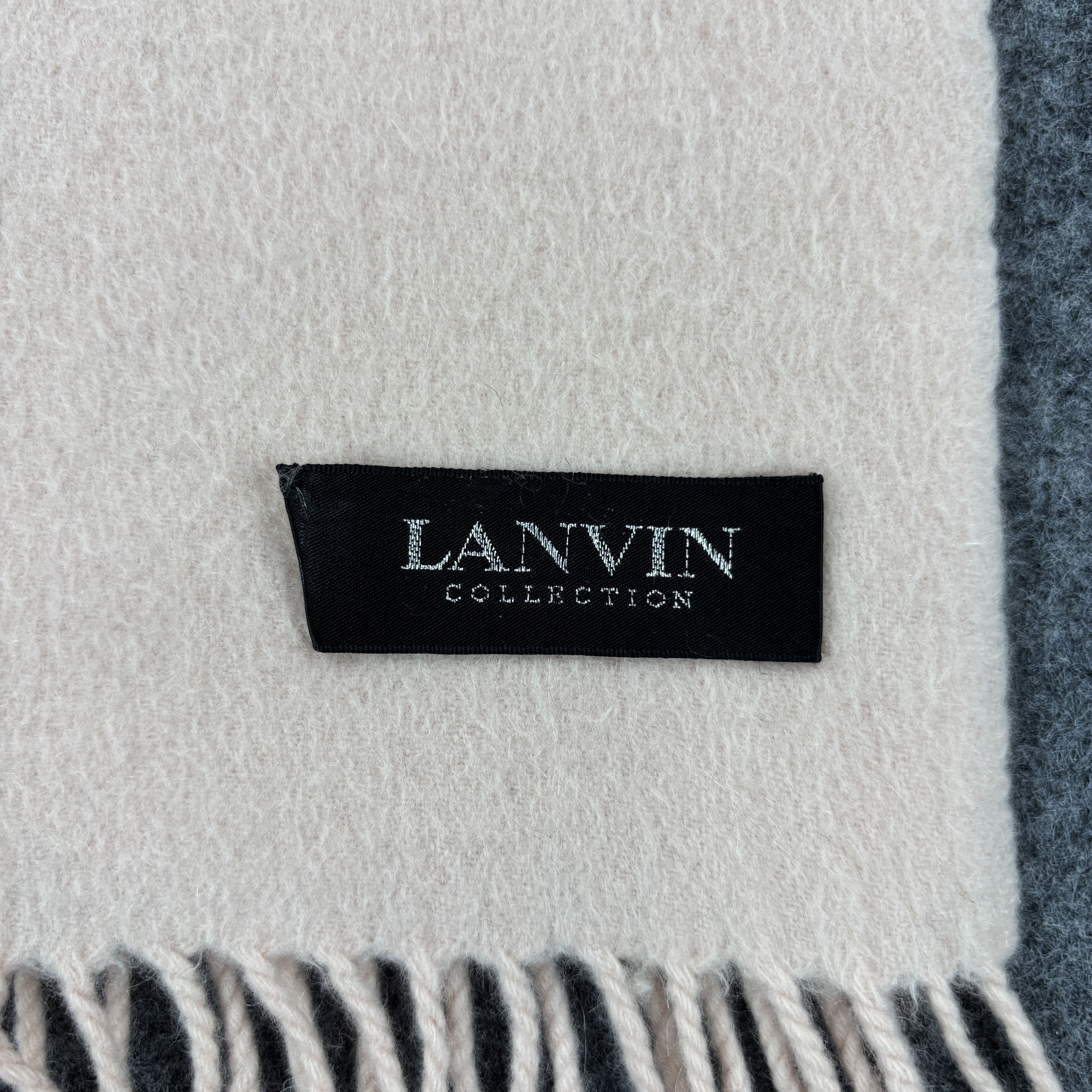 Lanvin × Vintage Lanvin Scarf / Muffler / Neckwear K061 Size ONE SIZE - 5 Thumbnail